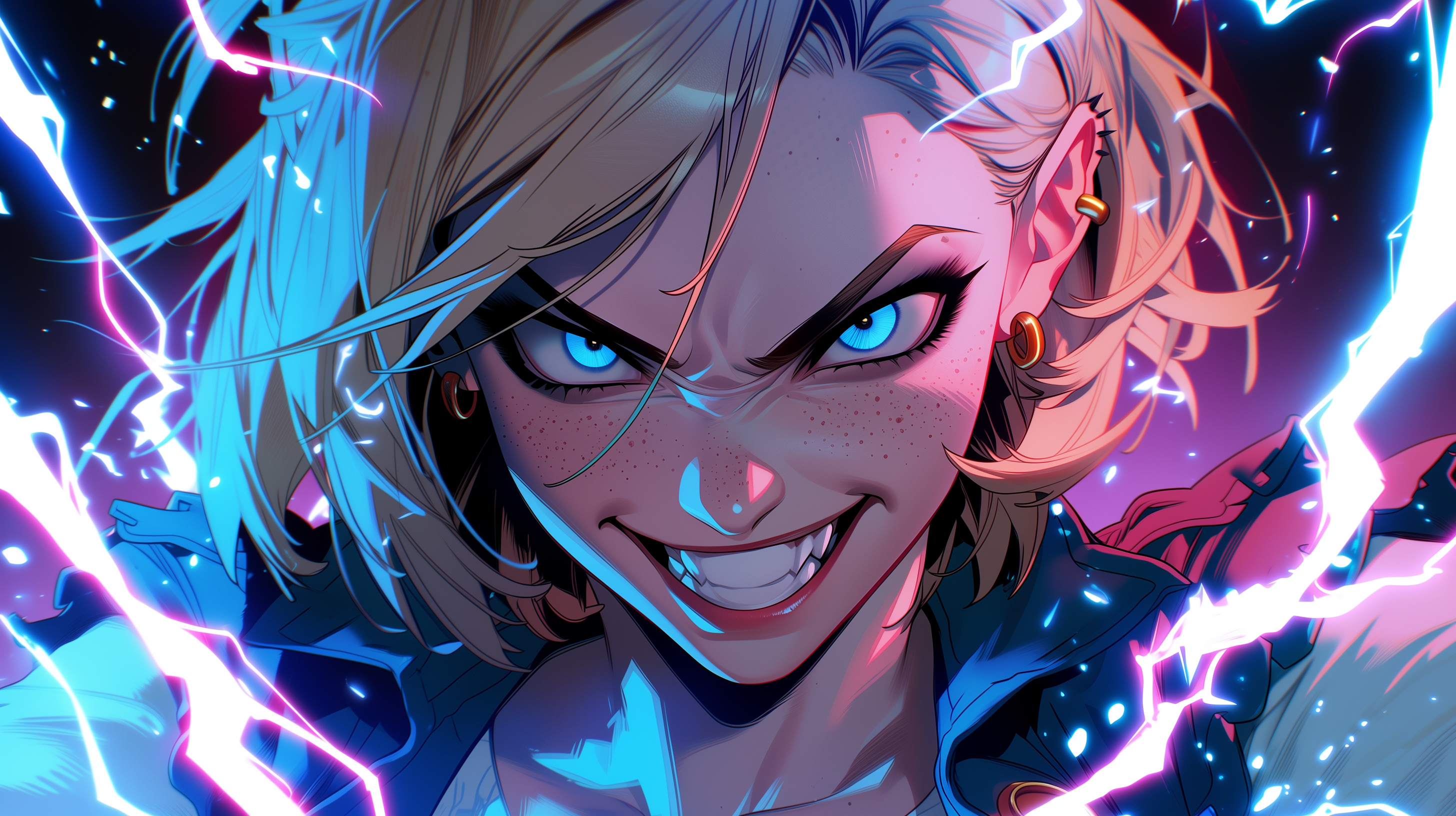fond d'écran Android 18 pc 1280x720 téléchargement gratuit