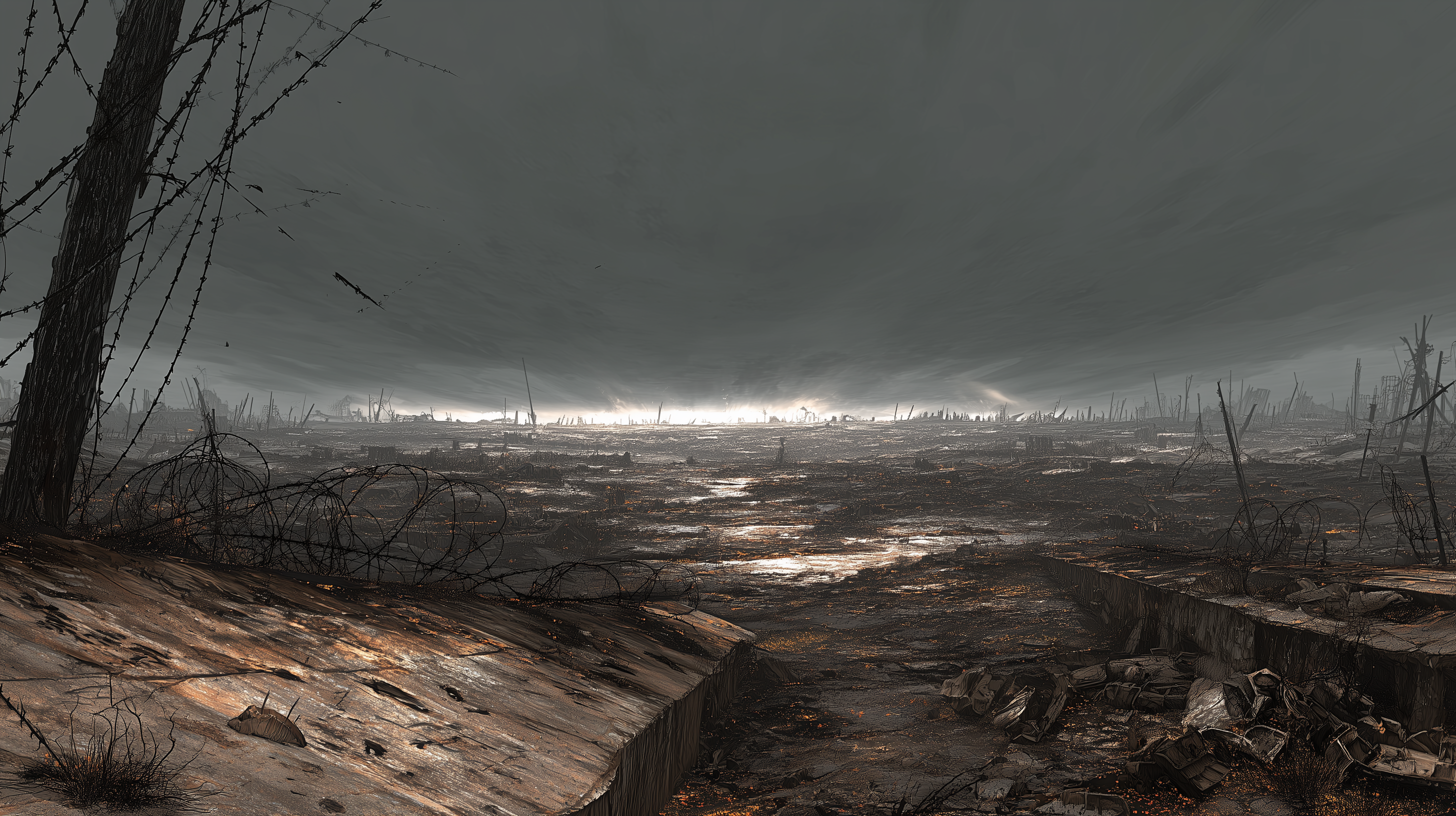 fond d'écran Terre en friche pour mac 4k téléchargement gratuit