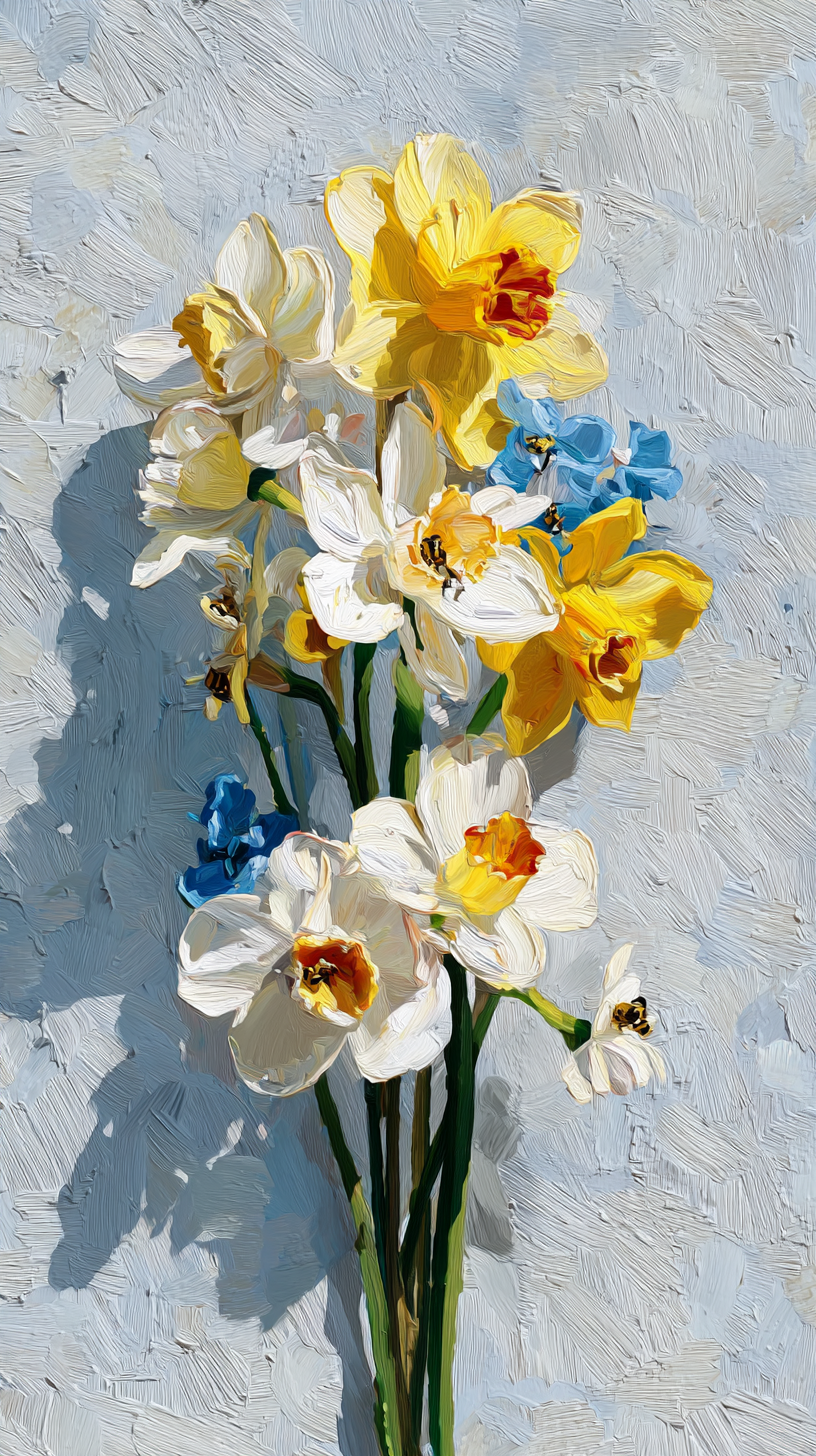 fond d'écran Narcissus tazetta iphone original gratuit