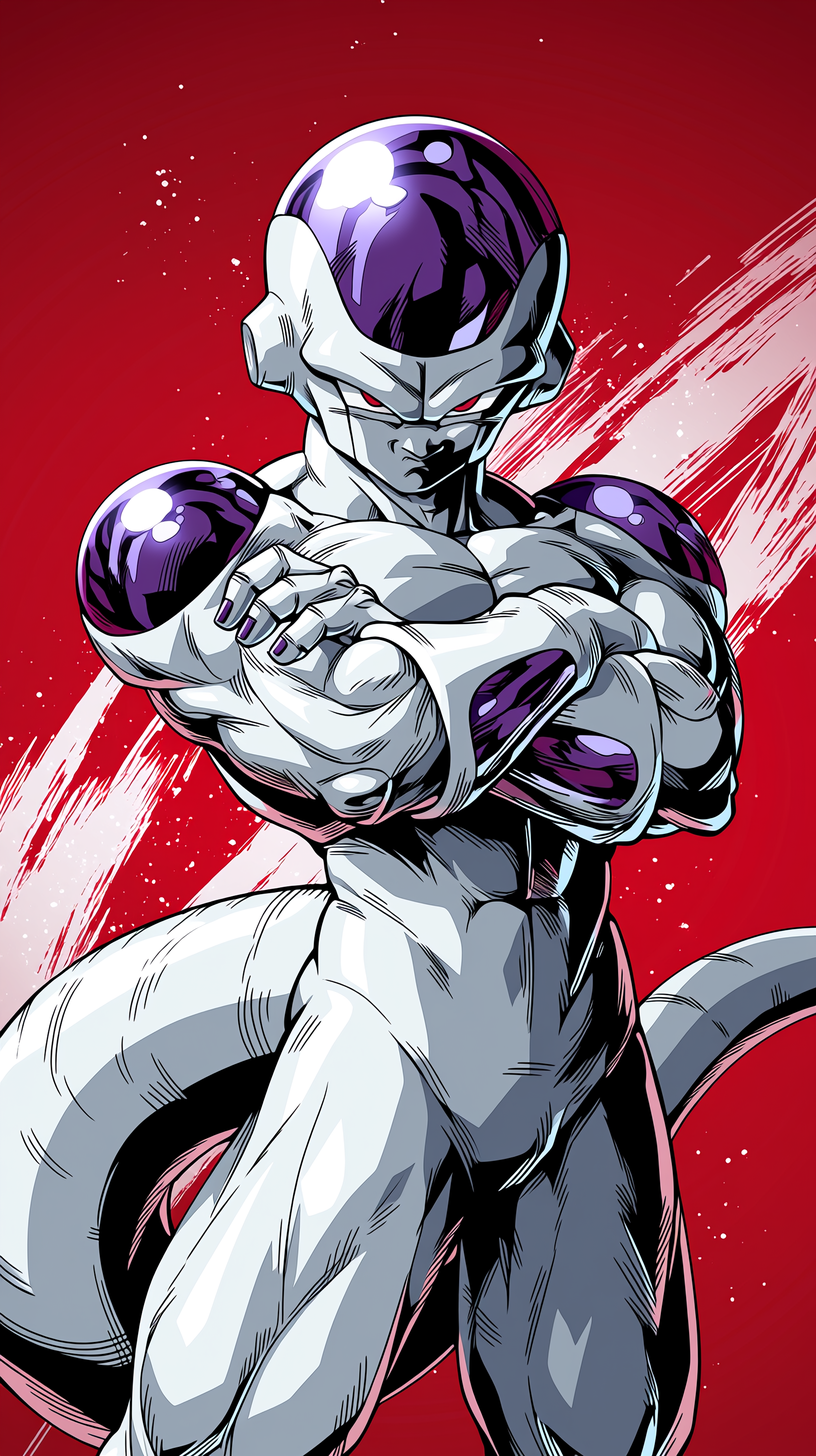 fond d'écran Frieza iphone 13 télécharger gratuit