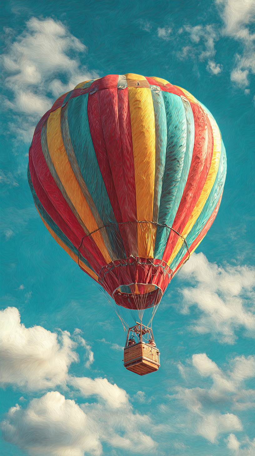 fond d'écran montgolfière iphone gratuit