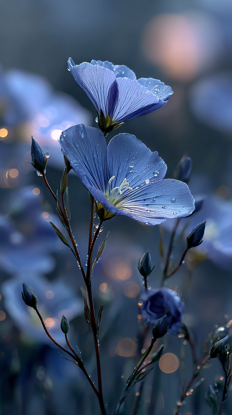 fond d'écran Linum lewisii téléphone samsung gratuit télécharger gratuit