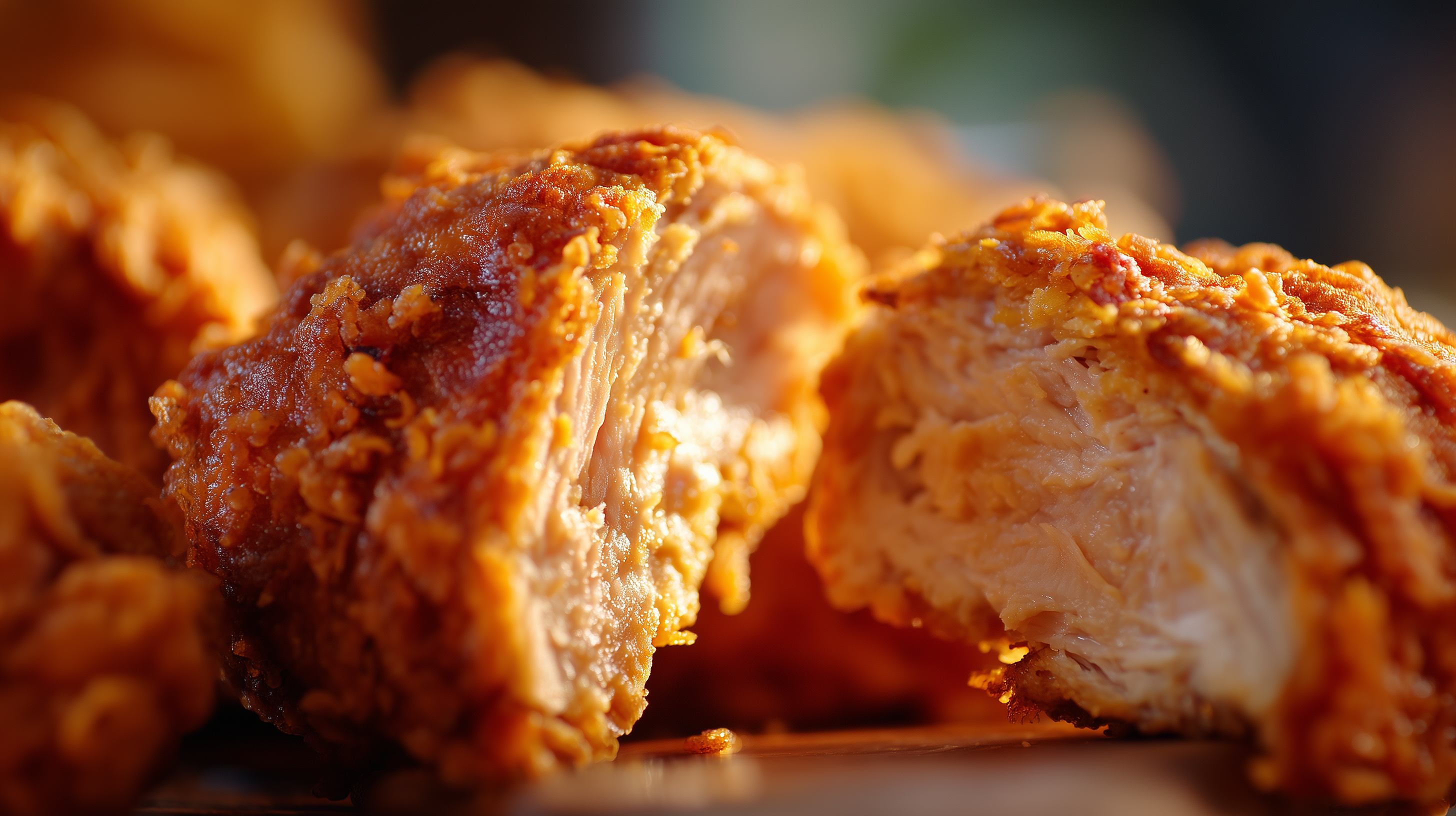 fond d'écran Poulet frit 16:9 hd téléchargement gratuit