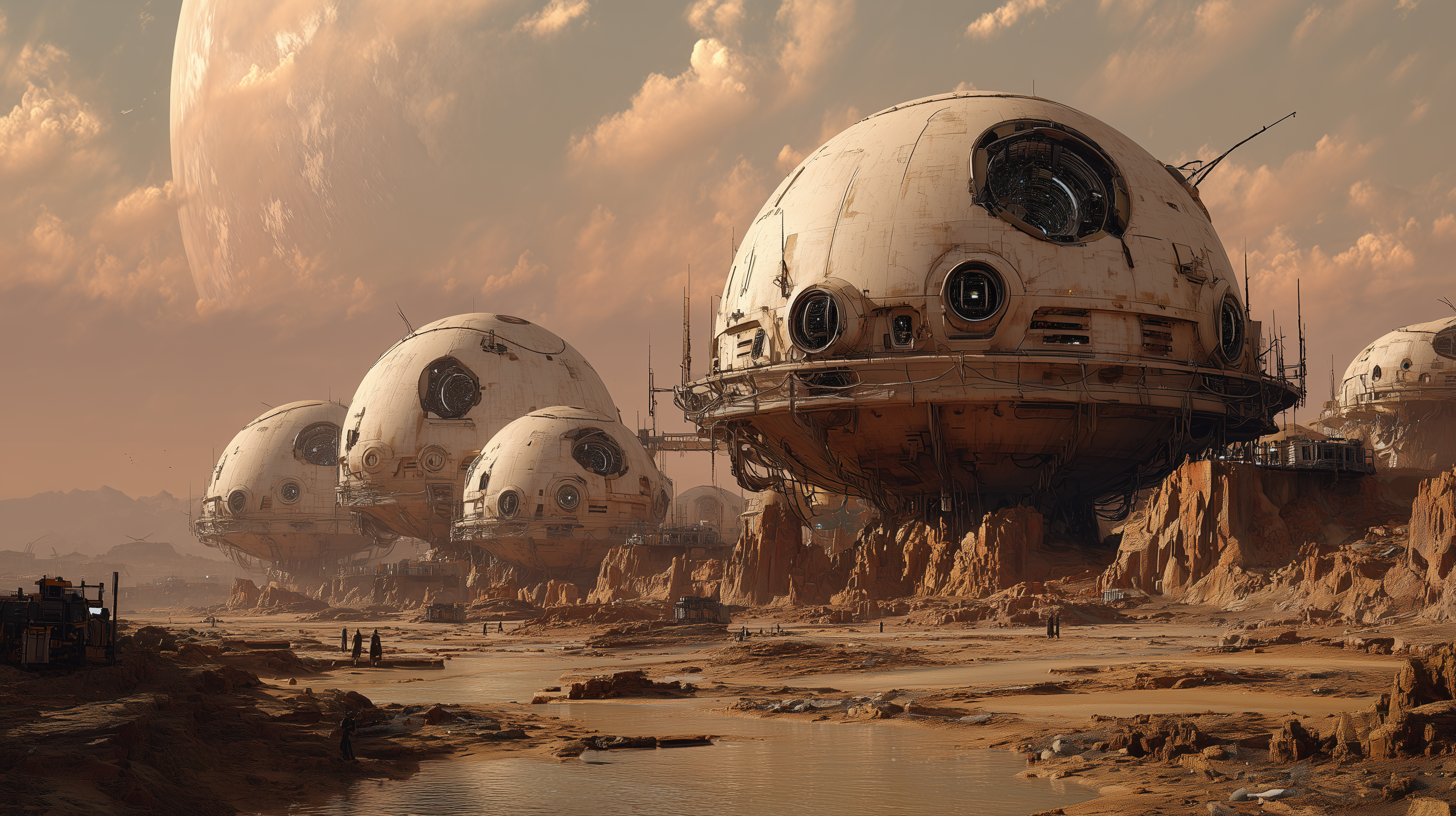 fond d'écran Mars dell 4k téléchargement gratuit