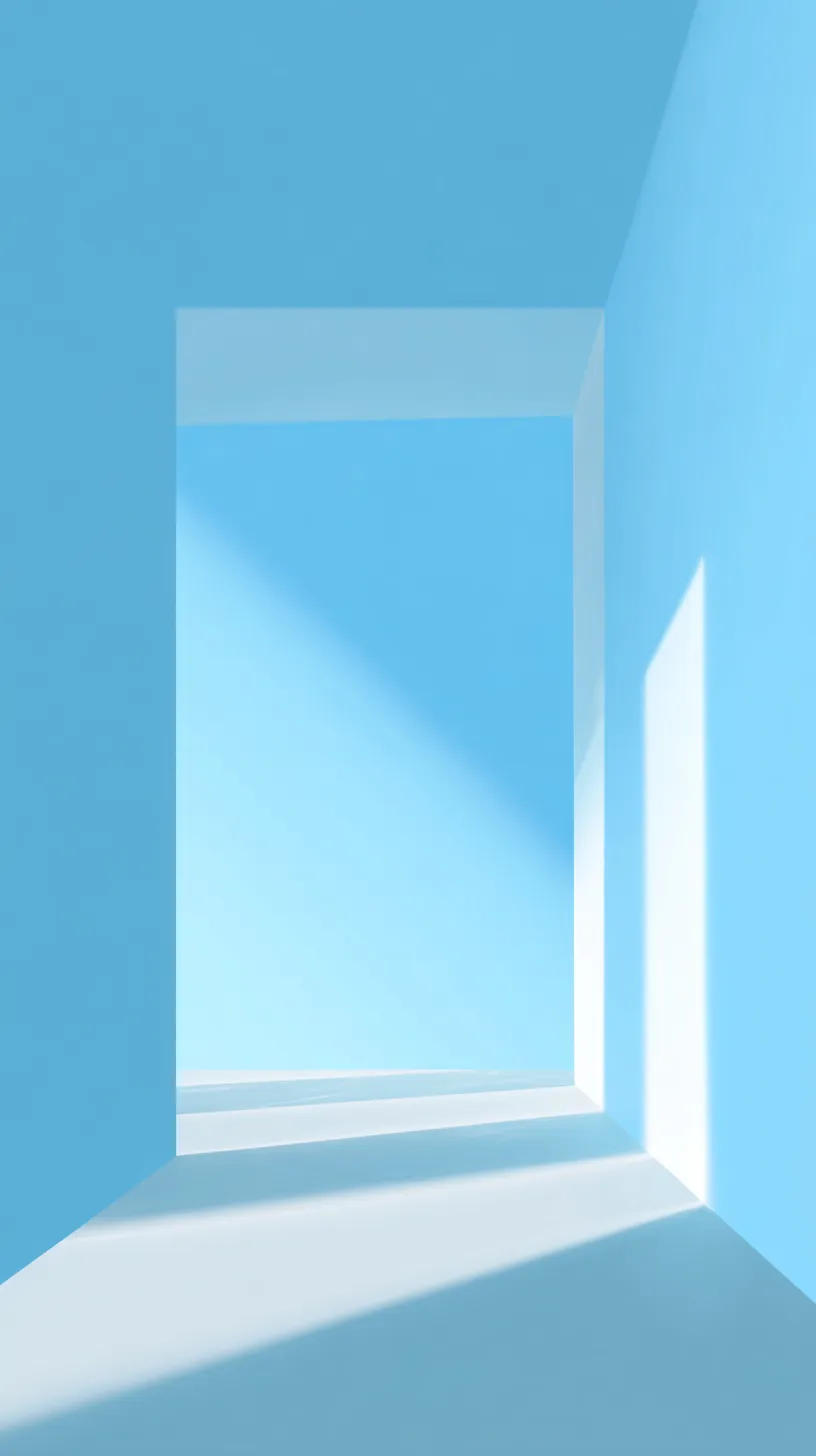 fond d'écran Bleu Pastel updated téléphone Realme gratuit