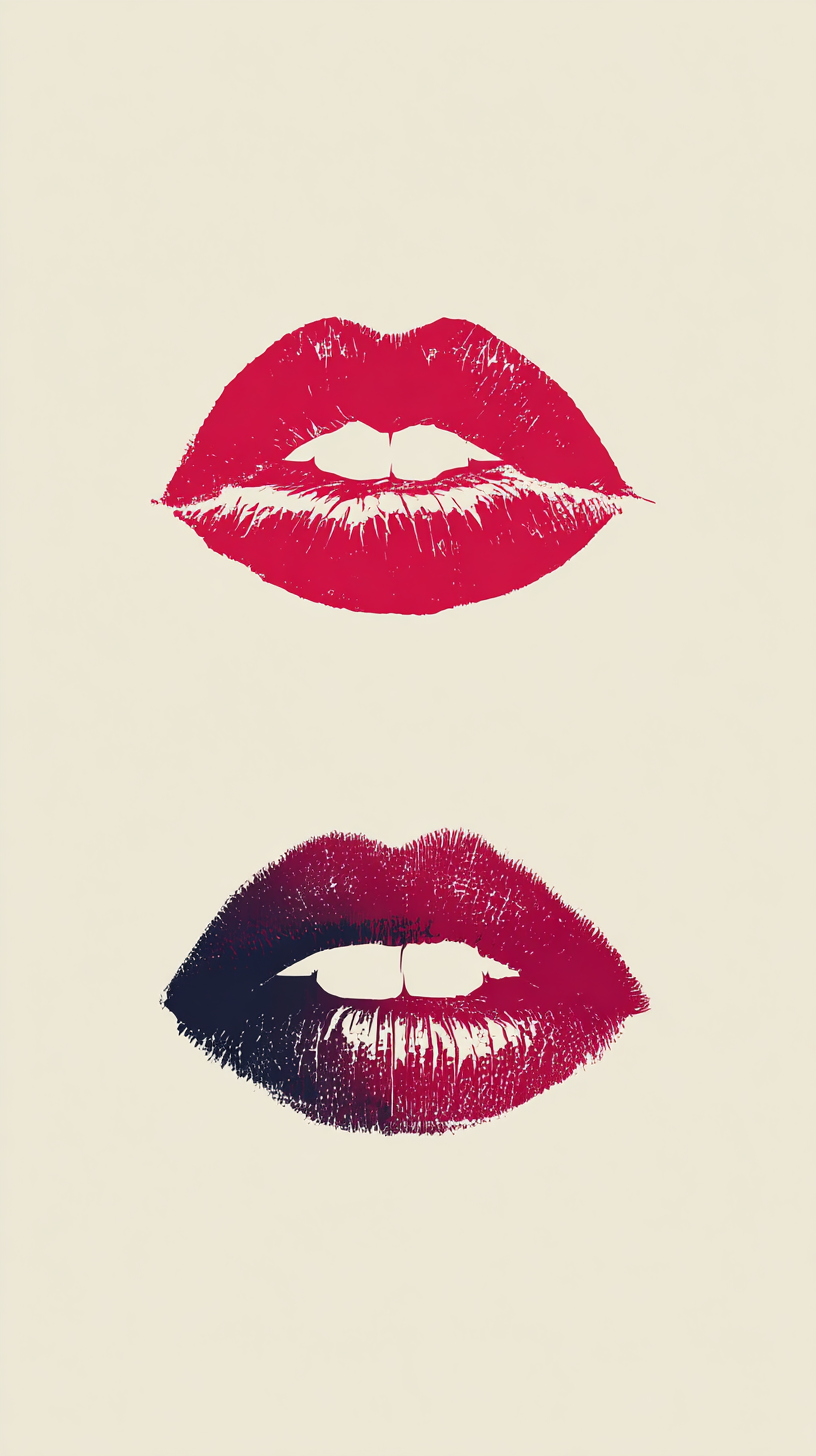 fond d'écran marques de baiser téléphone Xiaomi gratuit