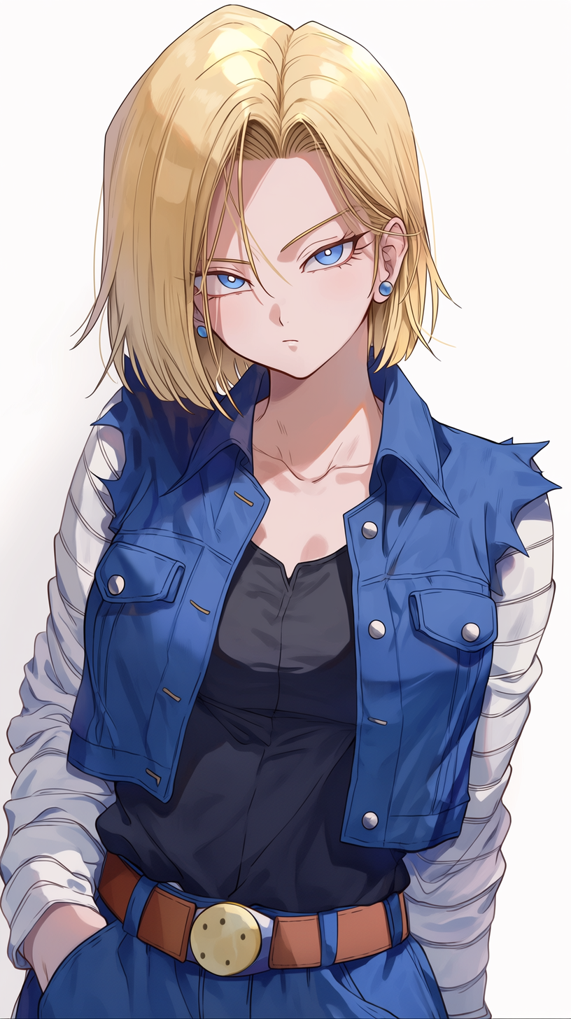 fond d'écran Android 18 téléphone samsung gratuit android