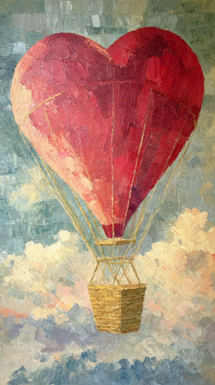 fond d'écran montgolfière iphone 16 pro gratuit