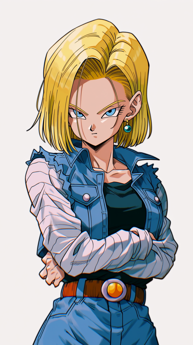 fond d'écran Android 18 android 4k gratuit