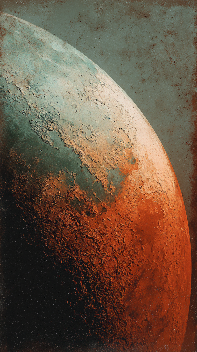 fond d'écran Mars iphone 16e gratuit