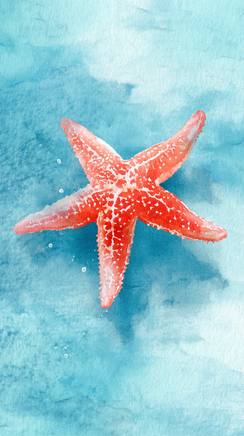 fond d'écran Étoile de mer téléphone Motorola télécharger gratuit
