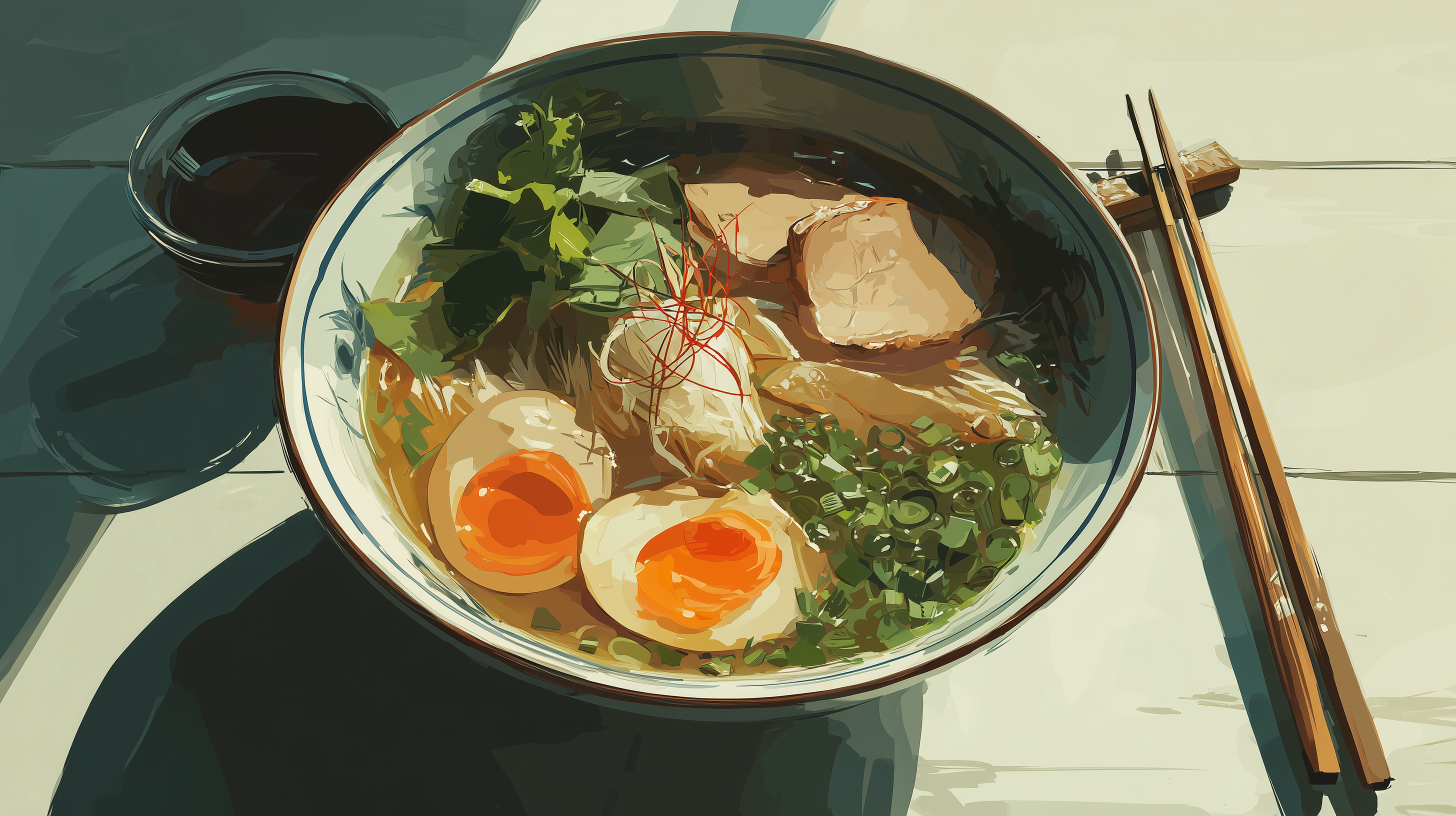 fond d'écran Rāmen 4k windows 10 téléchargement gratuit