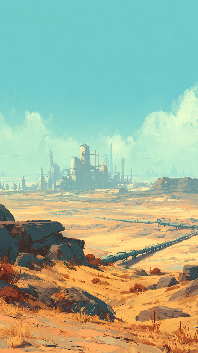 fond d'écran Terre en friche téléphone Huawei gratuit