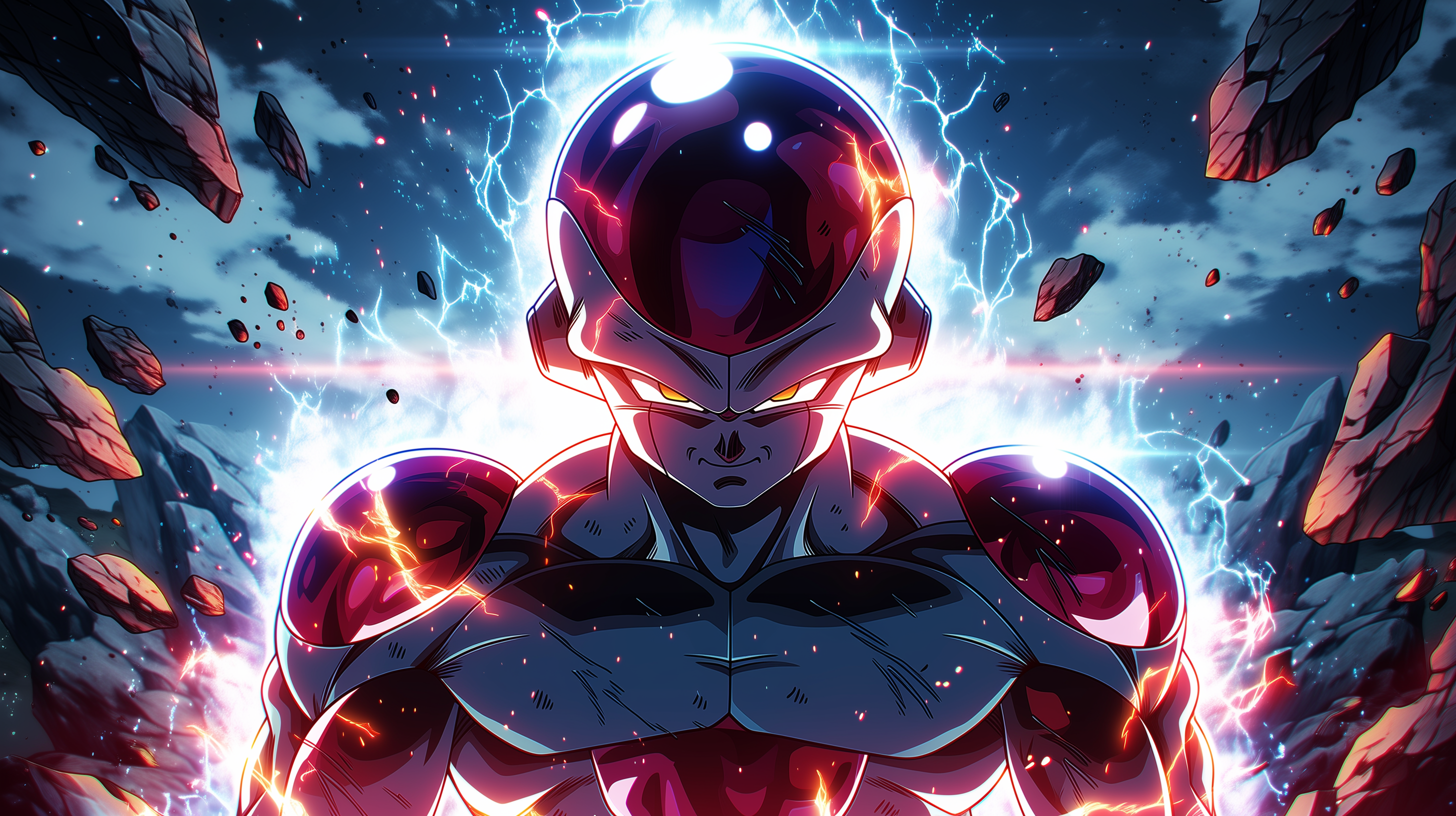 fond d'écran Frieza 3840x1080 téléchargement gratuit