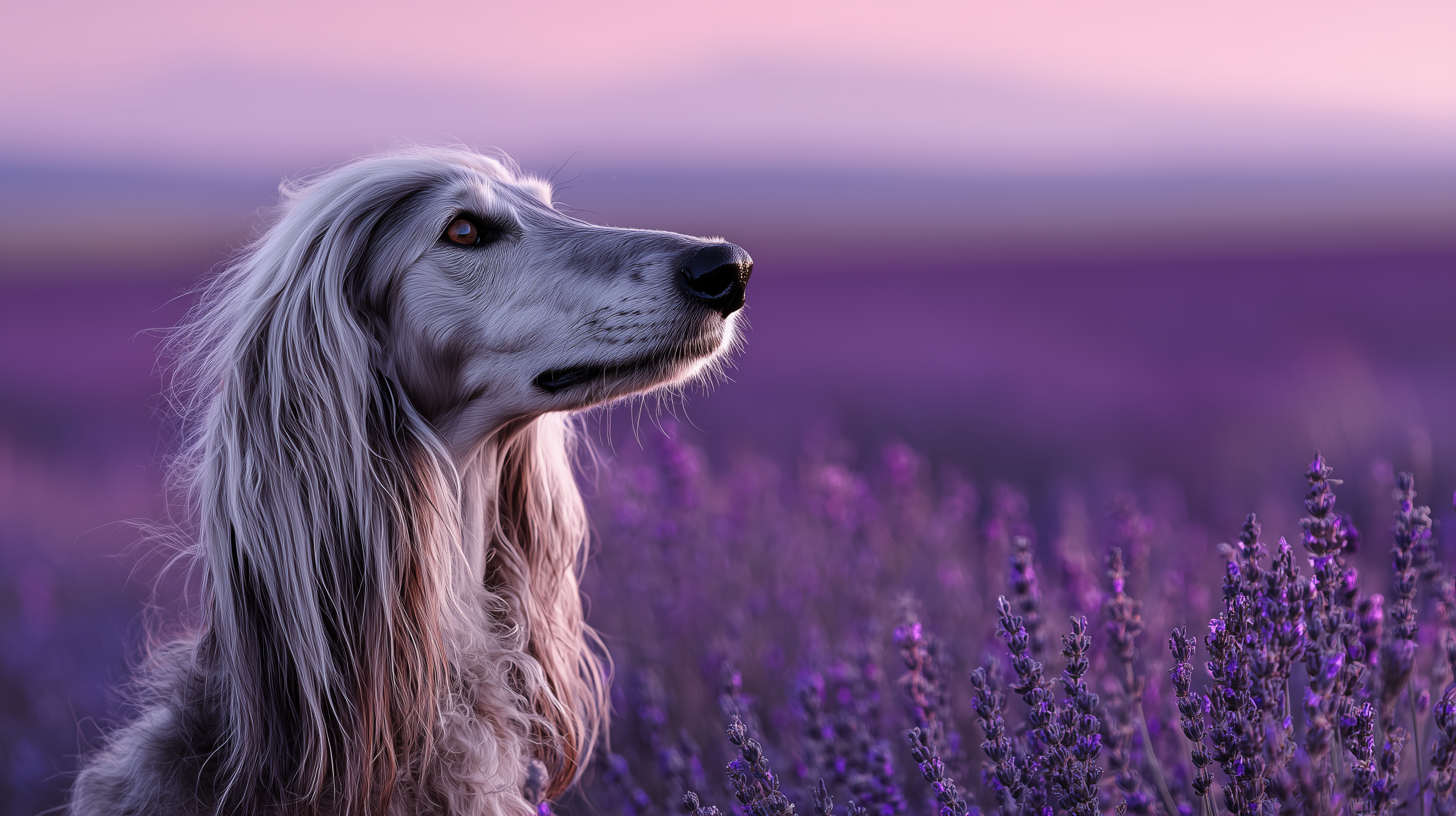 fond d'écran Lévrier afghan ultra hd 3840x2160 téléchargement gratuit