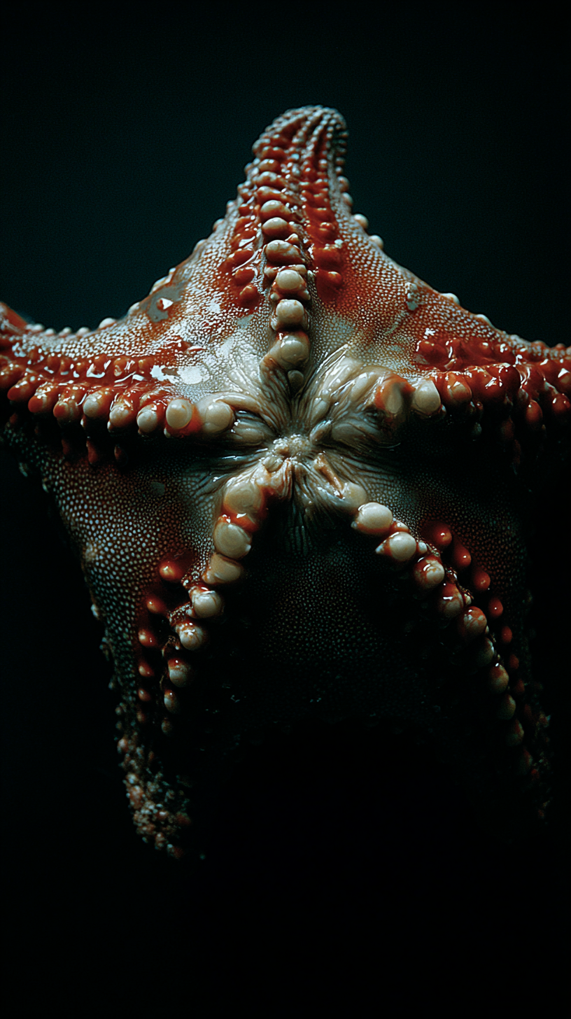 fond d'écran Étoile de mer iphone 4k gratuit