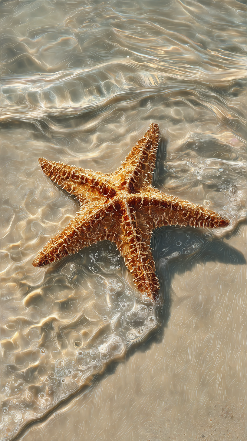 fond d'écran Étoile de mer sans filigrane pour téléphone portable samsung gratuit