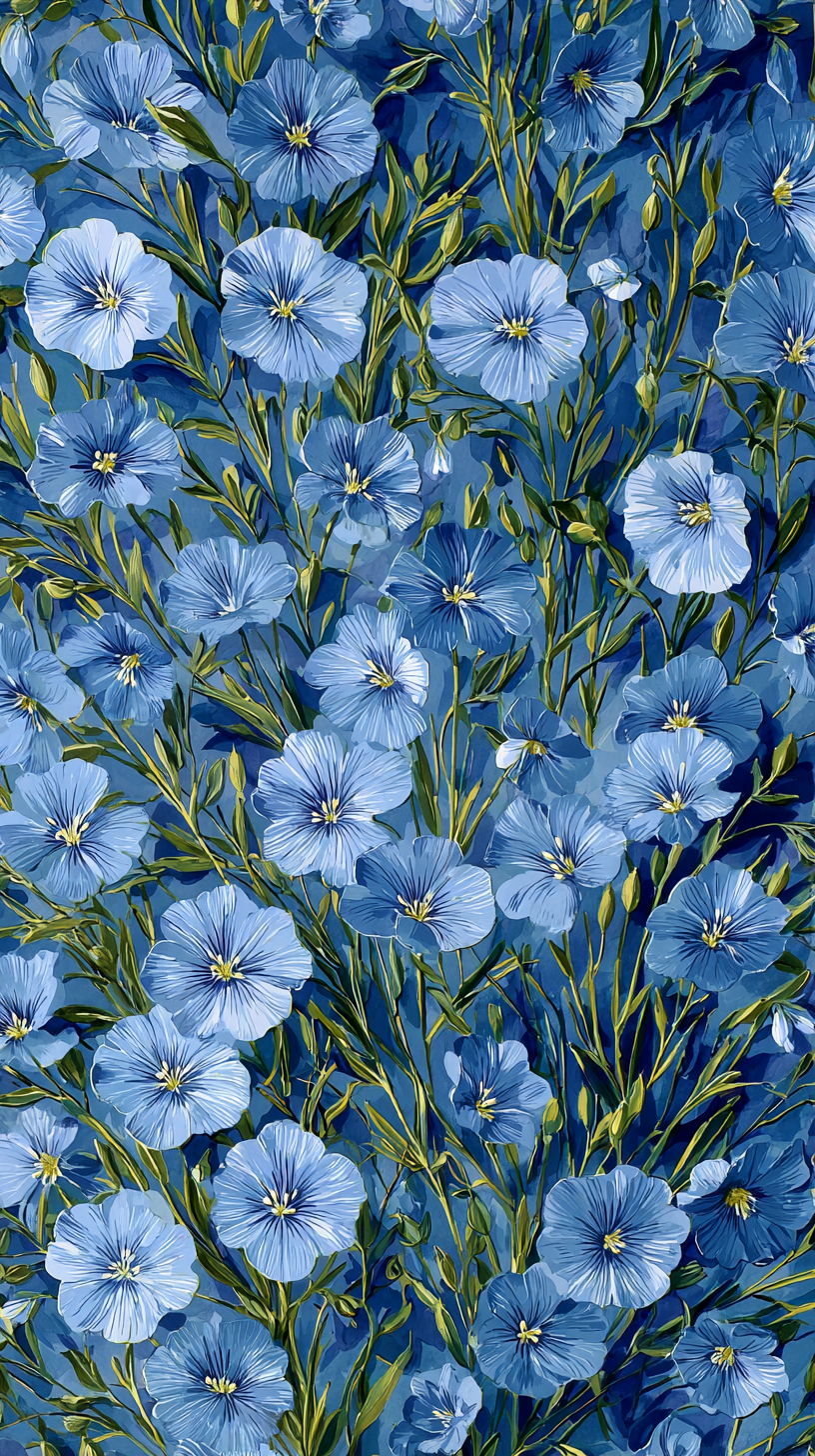 fond d'écran Linum lewisii téléphone samsung télécharger gratuit