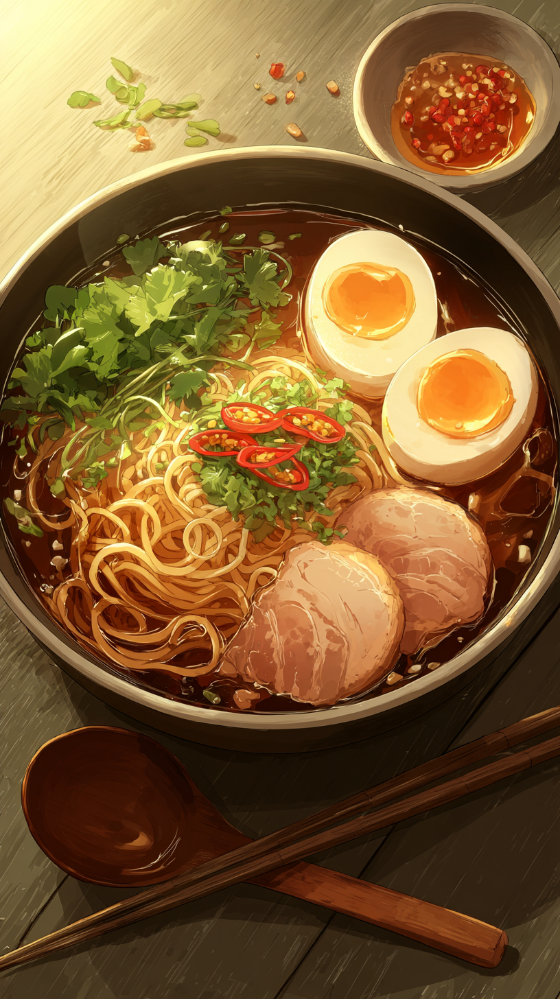 fond d'écran Rāmen android gratuit