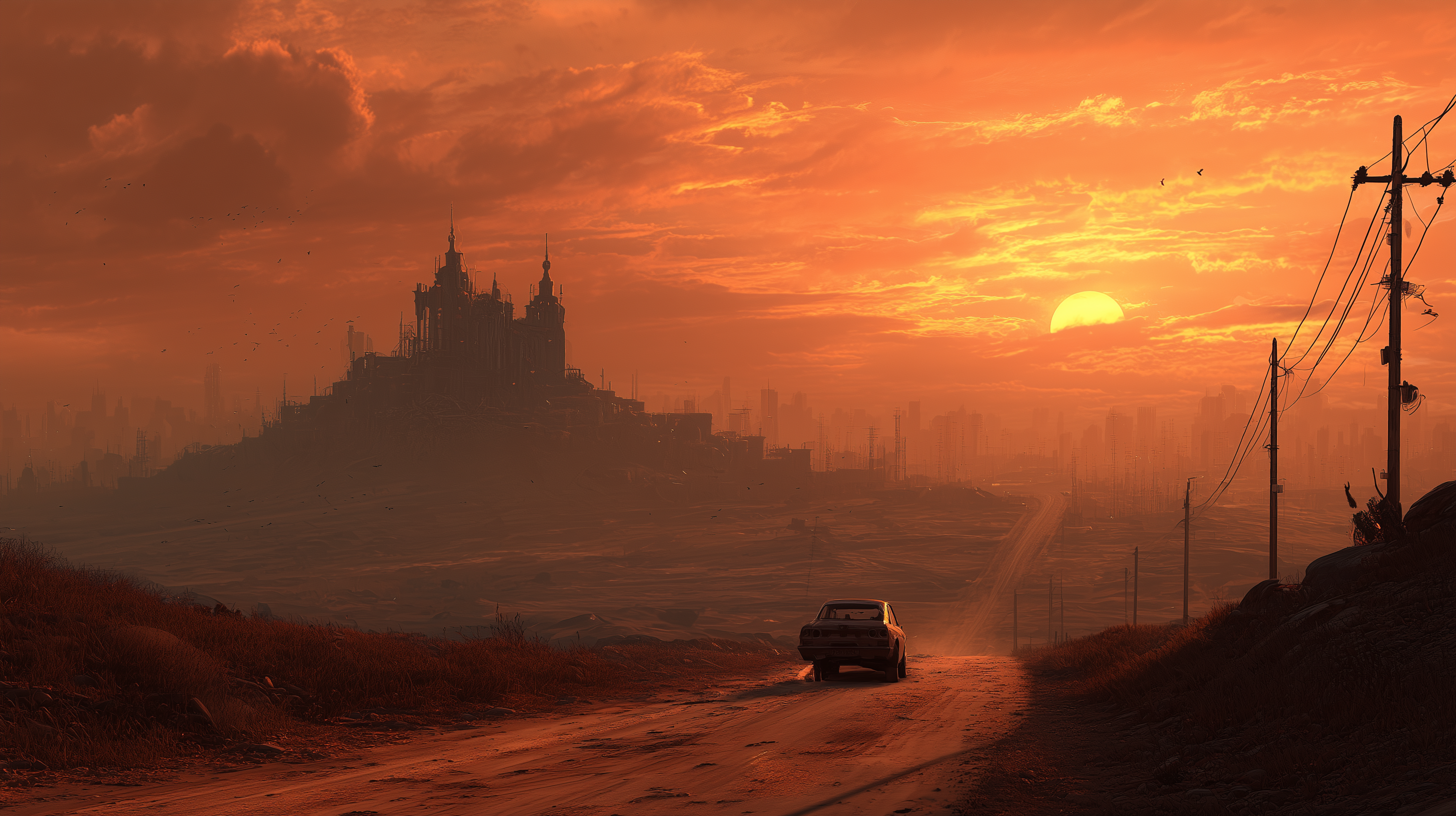 fond d'écran Terre en friche windows 10 téléchargement gratuit