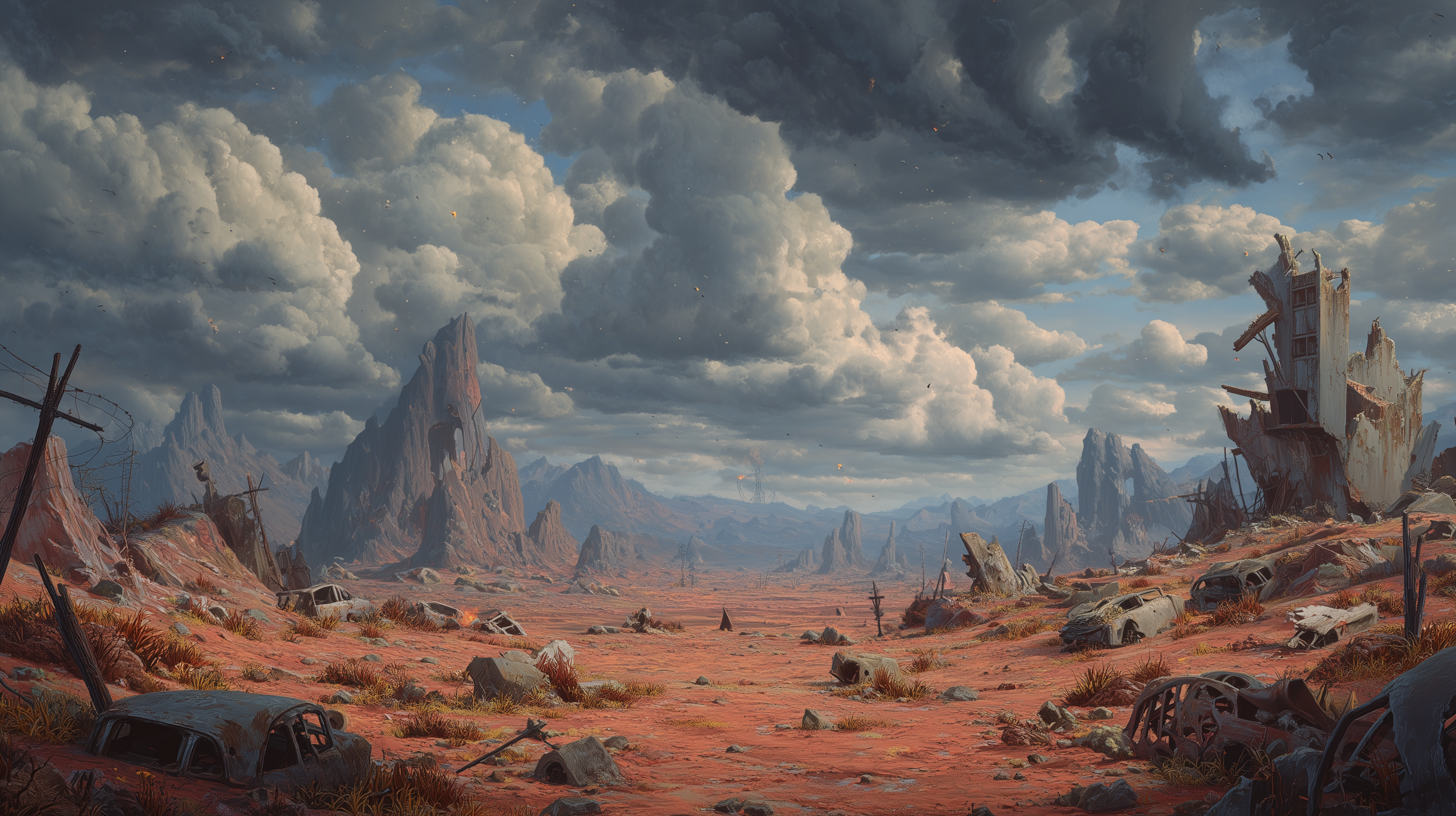 fond d'écran Terre en friche 2560x1600 hd téléchargement gratuit