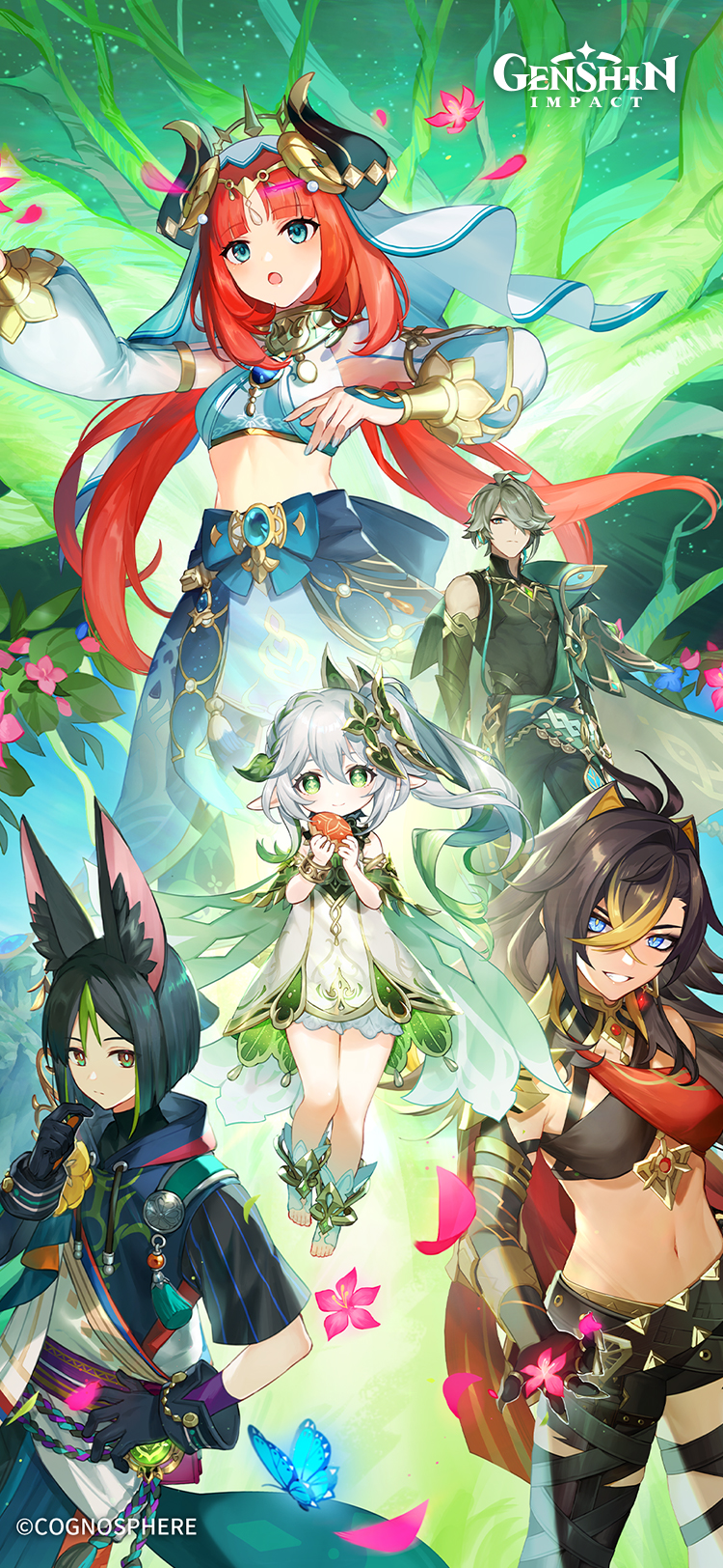 fond d'écran Genshin Impact téléphone samsung gratuit android