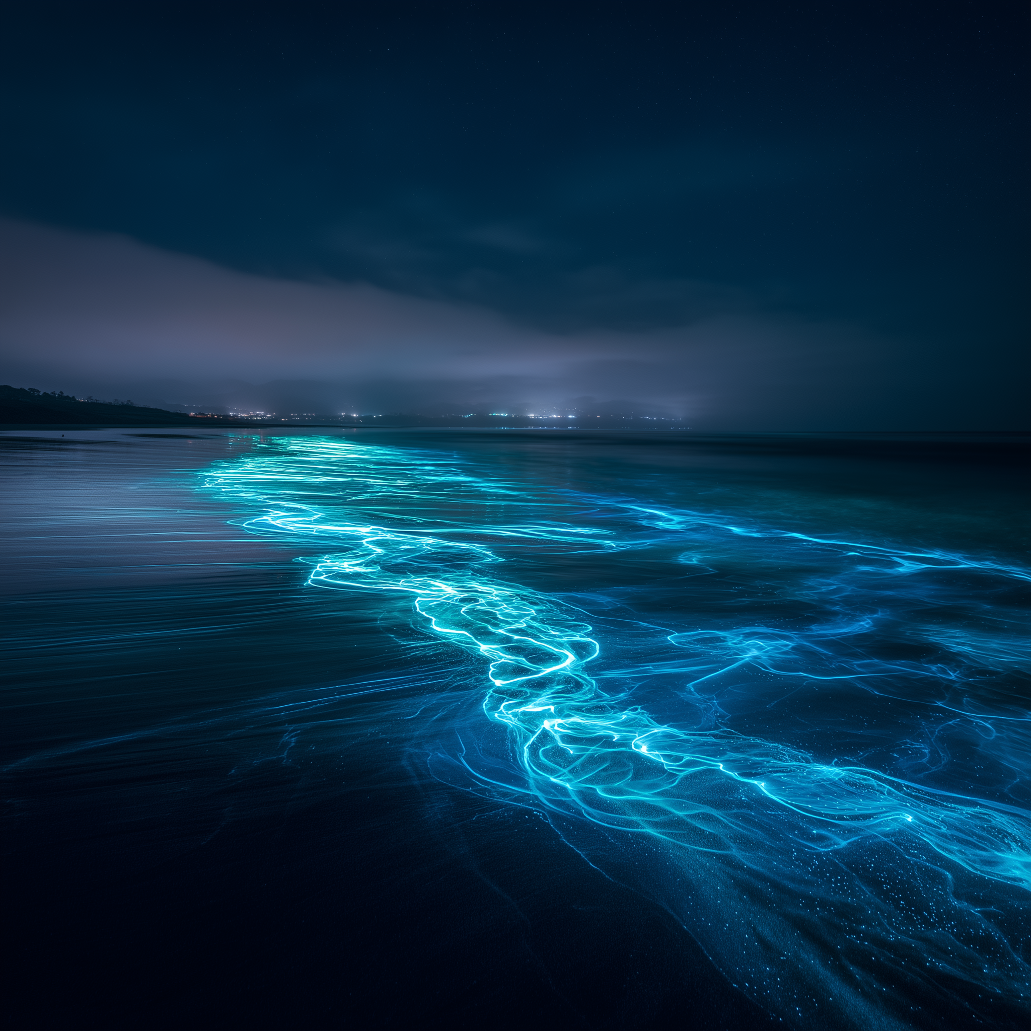 fond d'écran Bioluminescence android gratuit