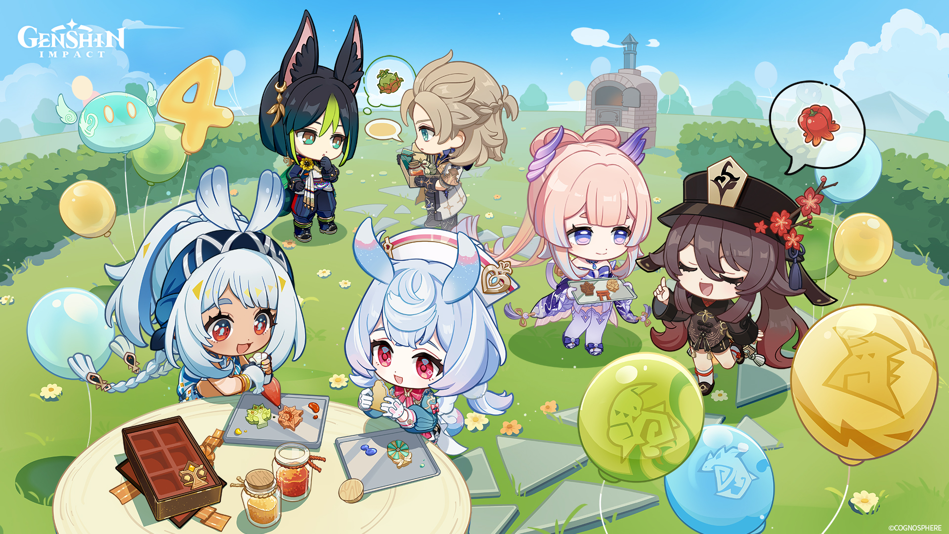 fond d'écran Genshin Impact haute qualité téléchargement gratuit