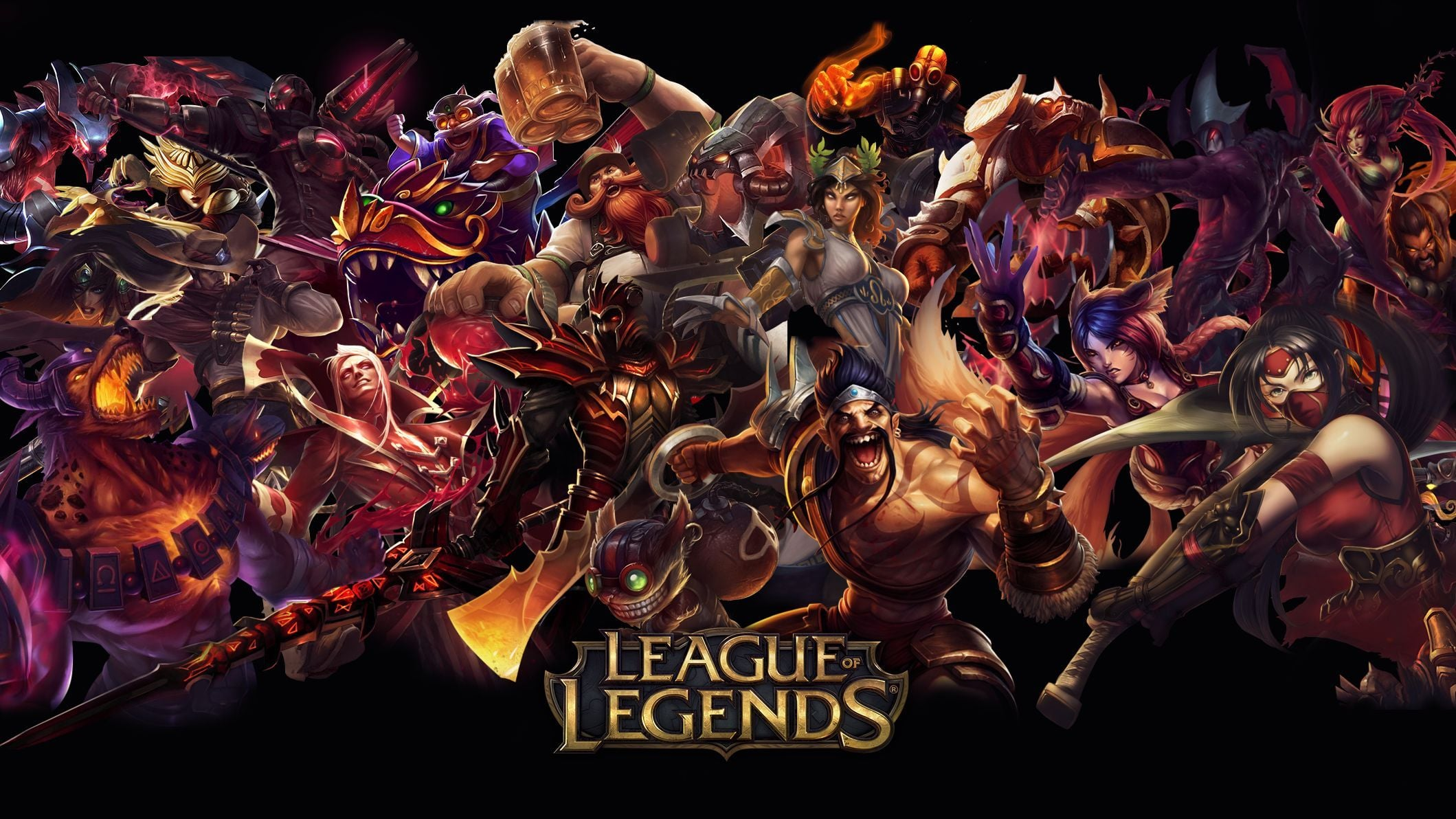 fond d'écran League of Legends 3840 x 1080 téléchargement gratuit
