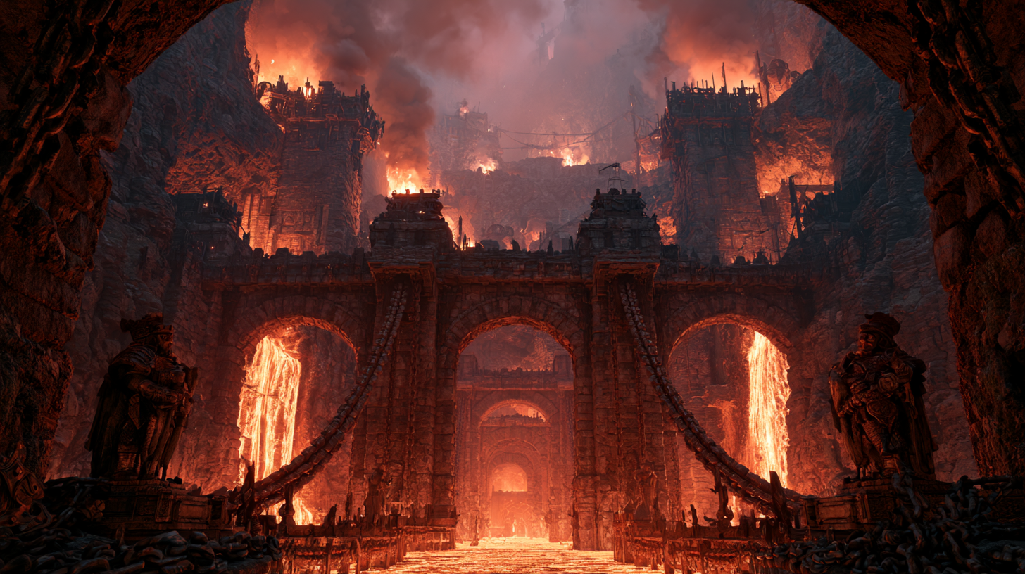 fond d'écran Paysage fantastique 8k pc téléchargement gratuit