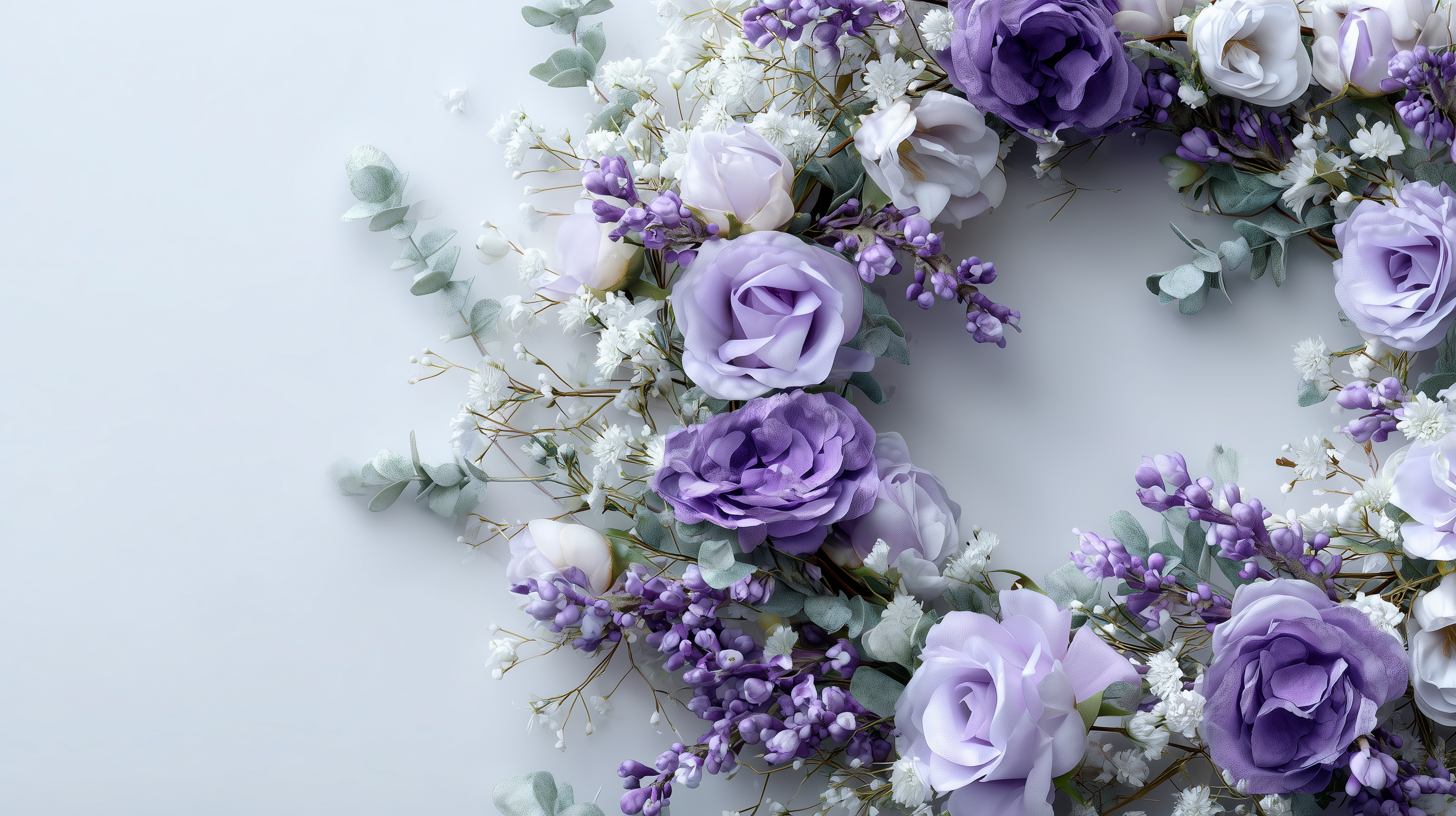 fond d'écran Couronne de fleur pour pc portable téléchargement gratuit