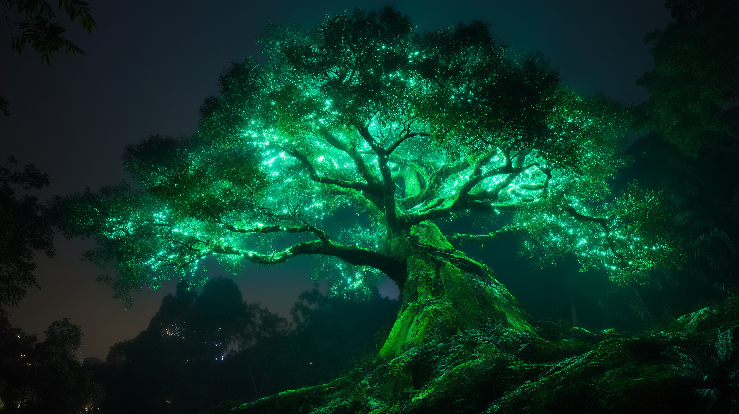 fond d'écran Bioluminescence mac os téléchargement gratuit