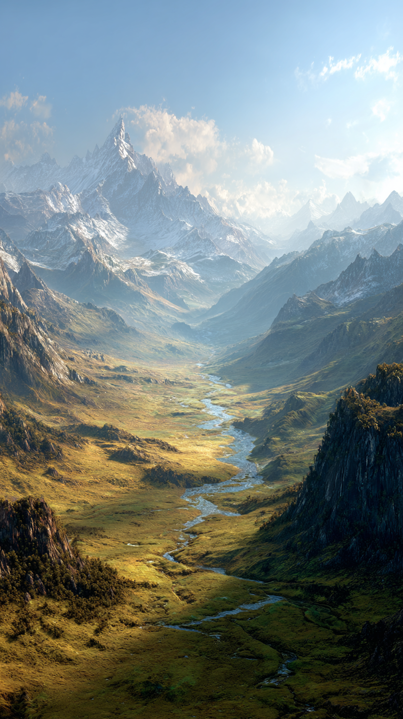fond d'écran Vallée iphone 8 gratuit