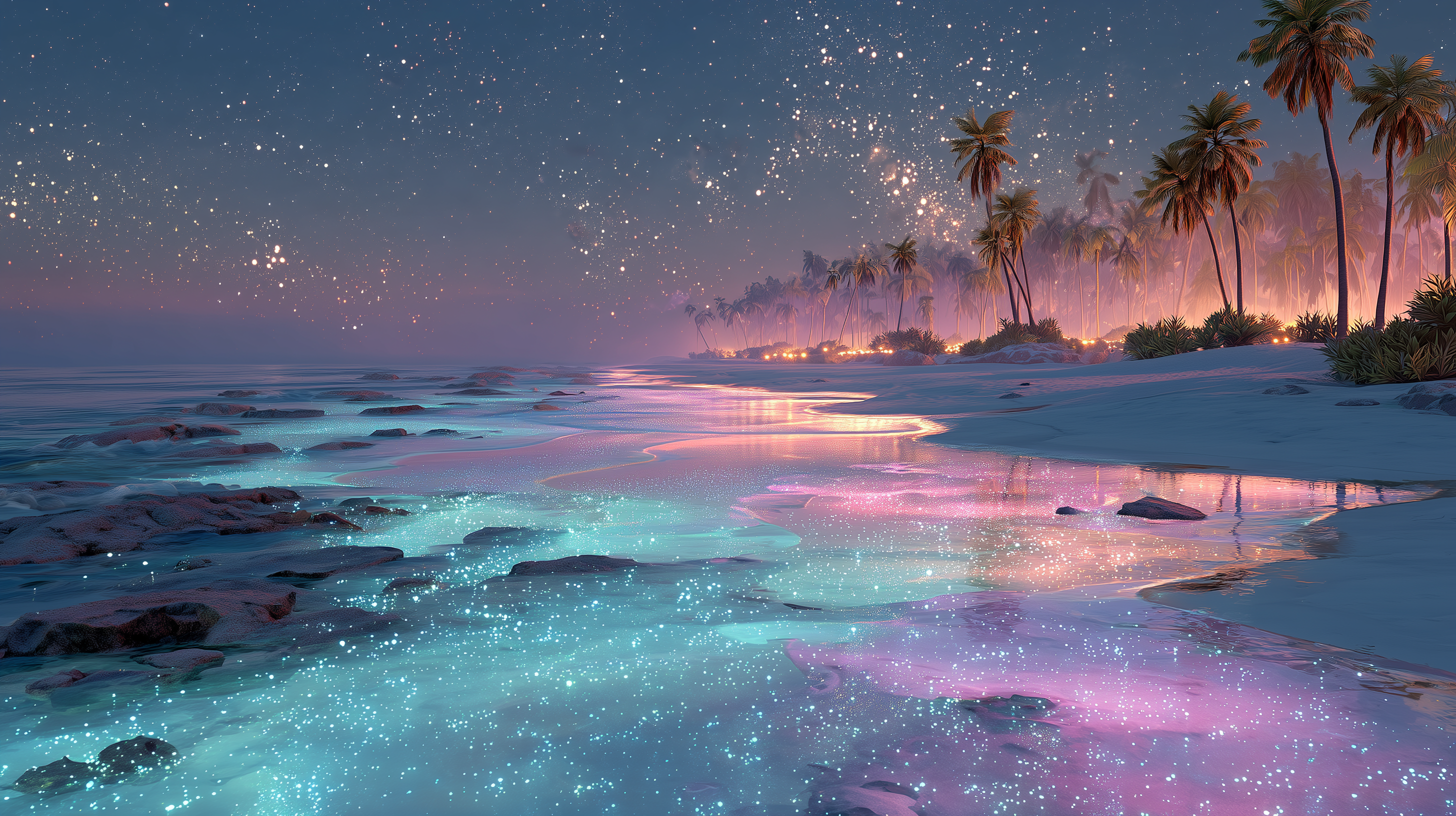fond d'écran Bioluminescence gratuit pour pc téléchargement sans filigrane