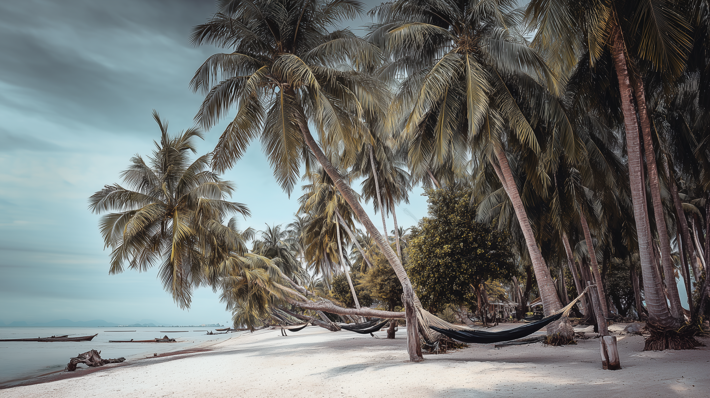 fond d'écran Cocotier 4k 3840x2160 téléchargement gratuit