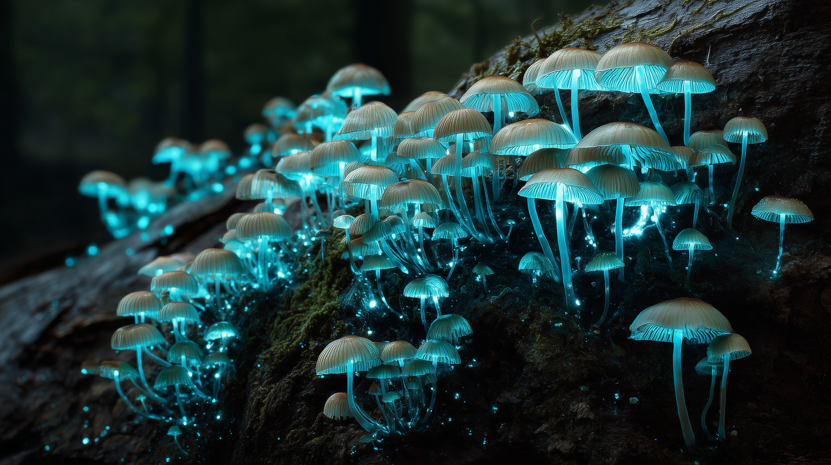 fond d'écran Bioluminescence pour pc téléchargement gratuit