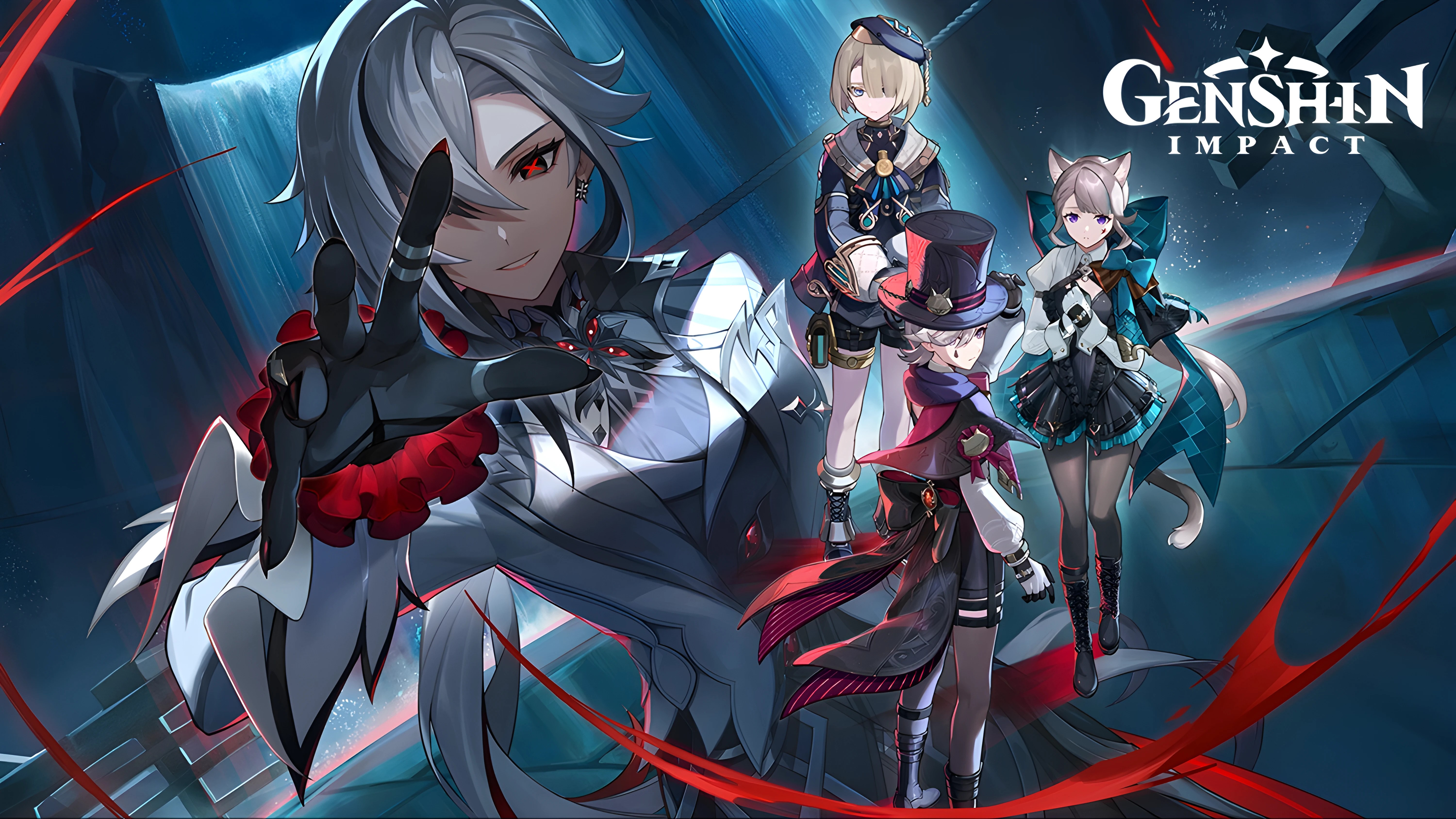 fond d'écran Genshin Impact personnalisé téléchargement gratuit