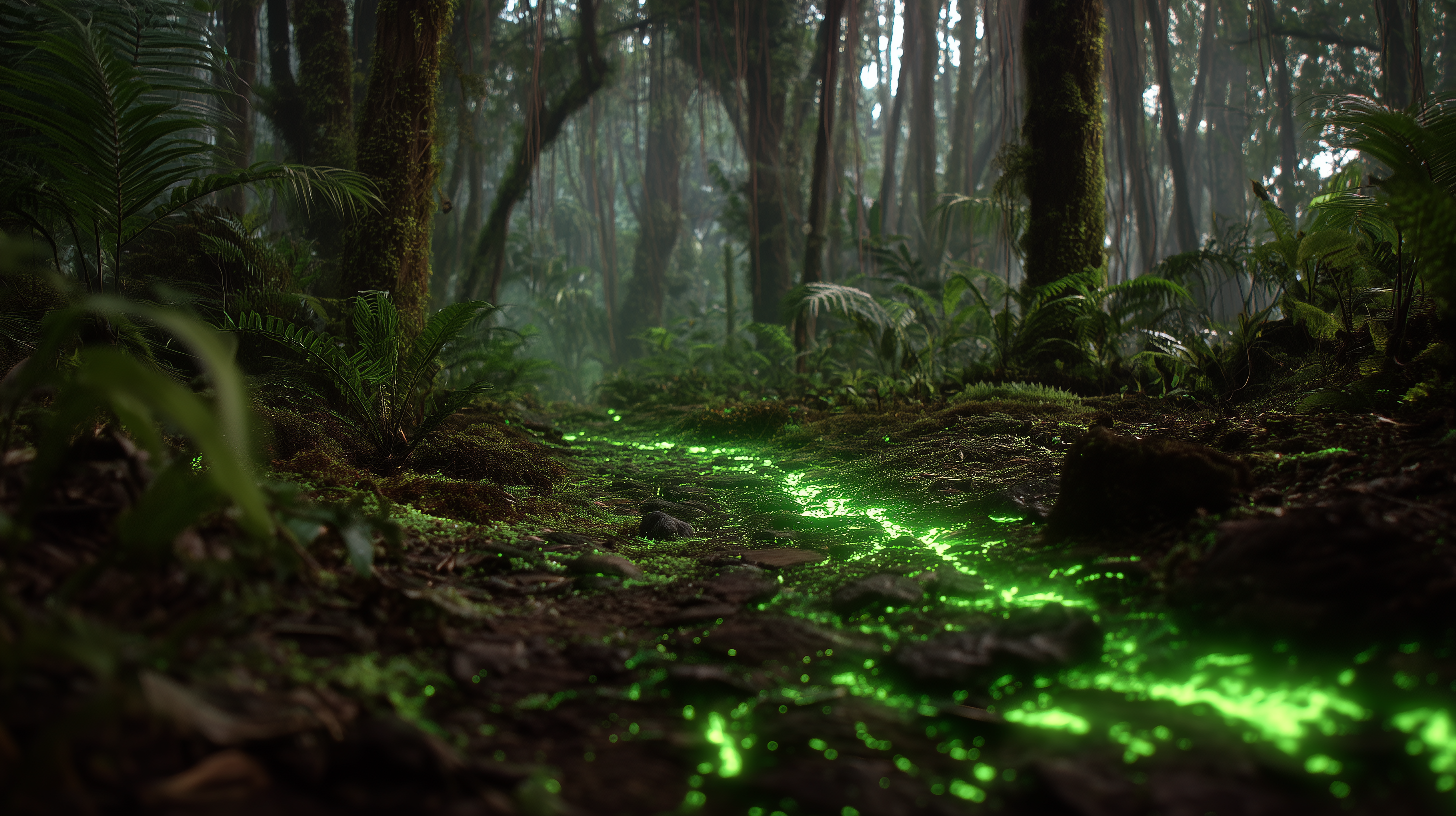 fond d'écran Bioluminescence 1920x1200 hd téléchargement gratuit