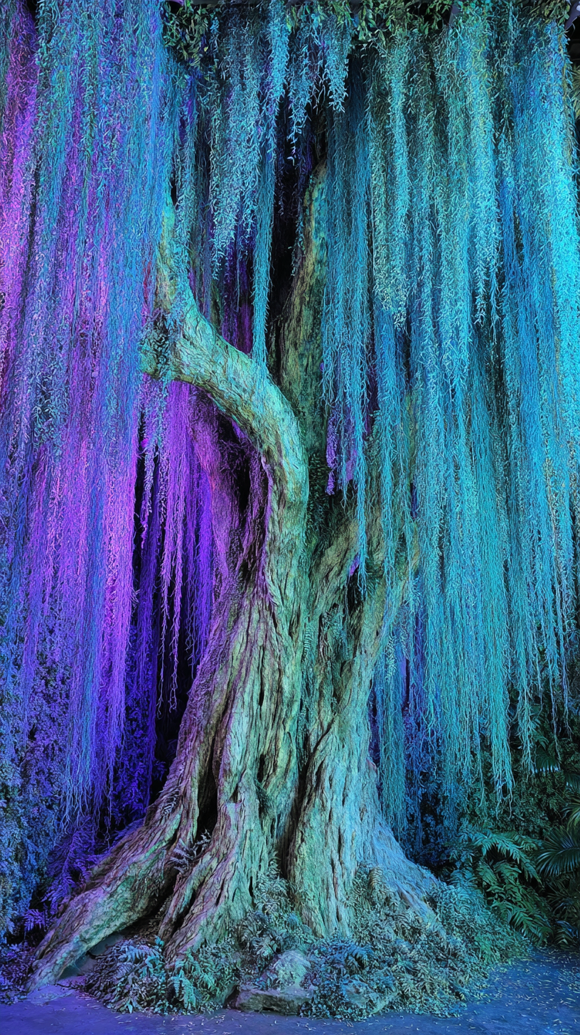 fond d'écran Bioluminescence téléphone 4k télécharger gratuit