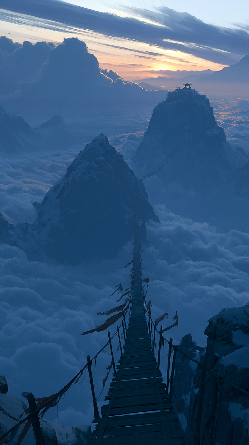 fond d'écran Paysage fantastique téléphone Huawei gratuit