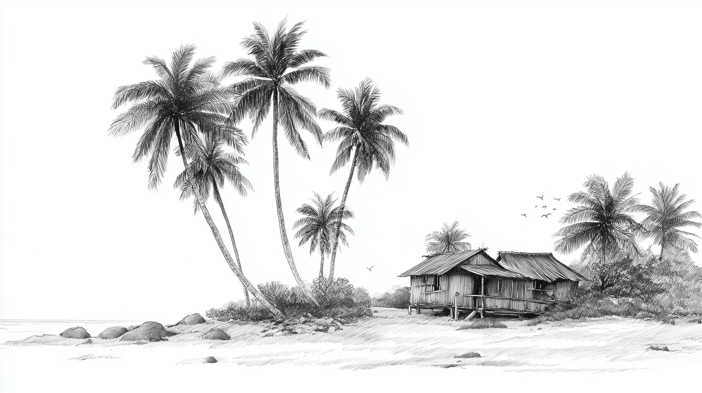 fond d'écran Cocotier 2560x1080 téléchargement gratuit