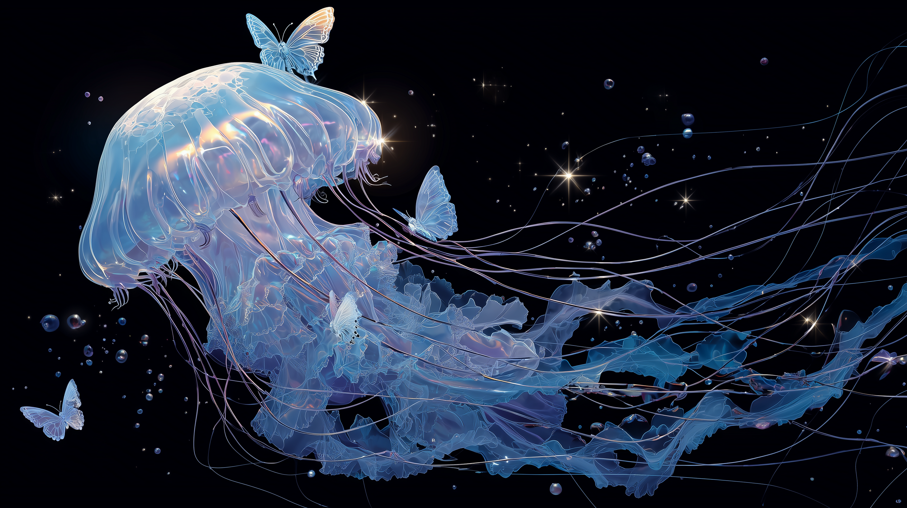 windows fond d'écran Bioluminescence téléchargement gratuit