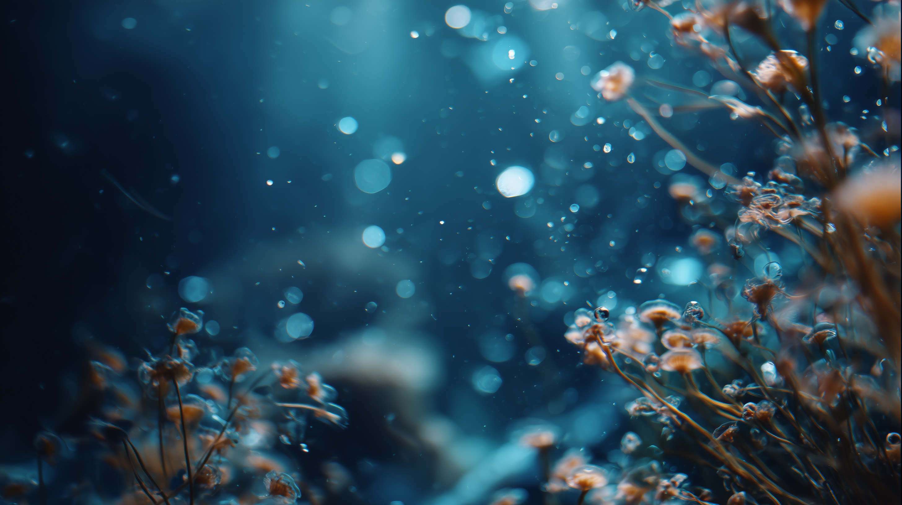 fond d'écran Bioluminescence ultrawide 2560x1080 téléchargement gratuit