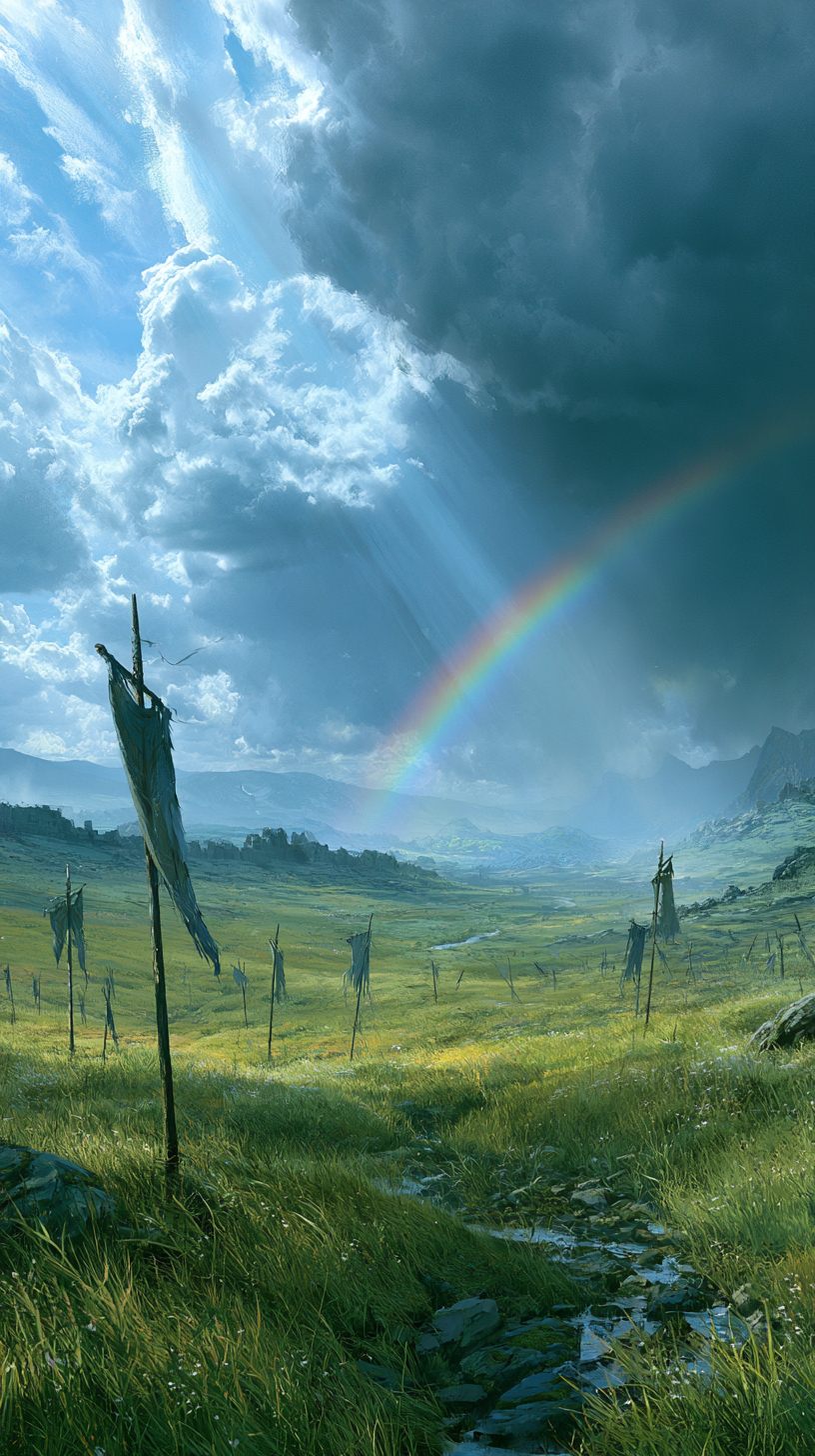 fond d'écran Paysage fantastique iphone 16 télécharger gratuit