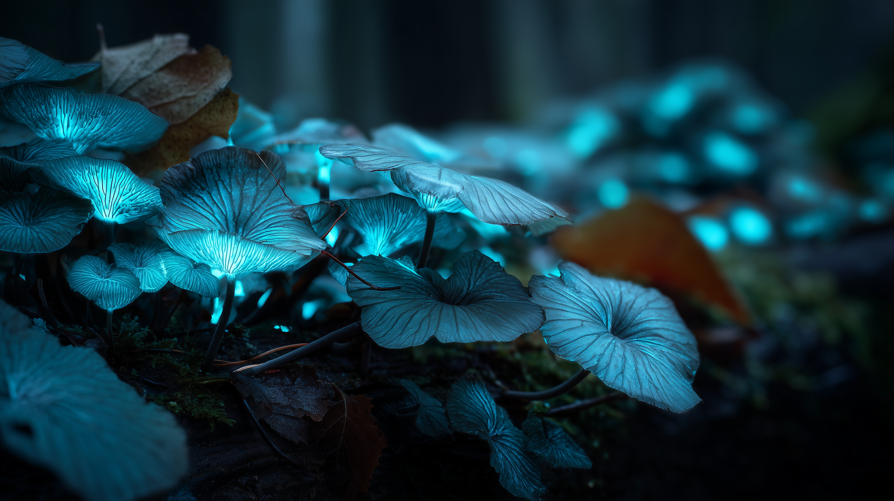 fond d'écran Bioluminescence 5k pc téléchargement gratuit