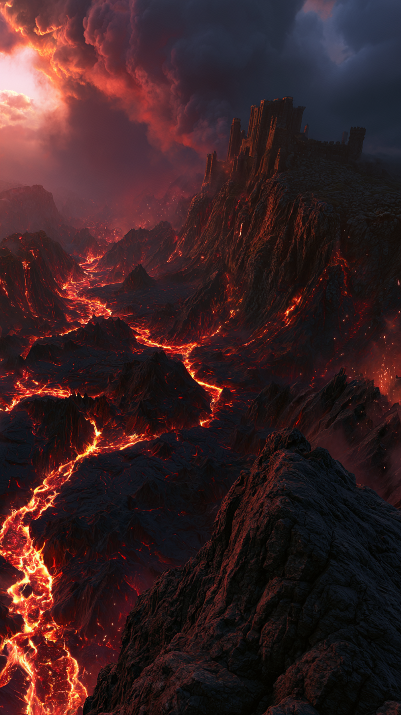 fond d'écran Paysage fantastique pour iphone gratuit