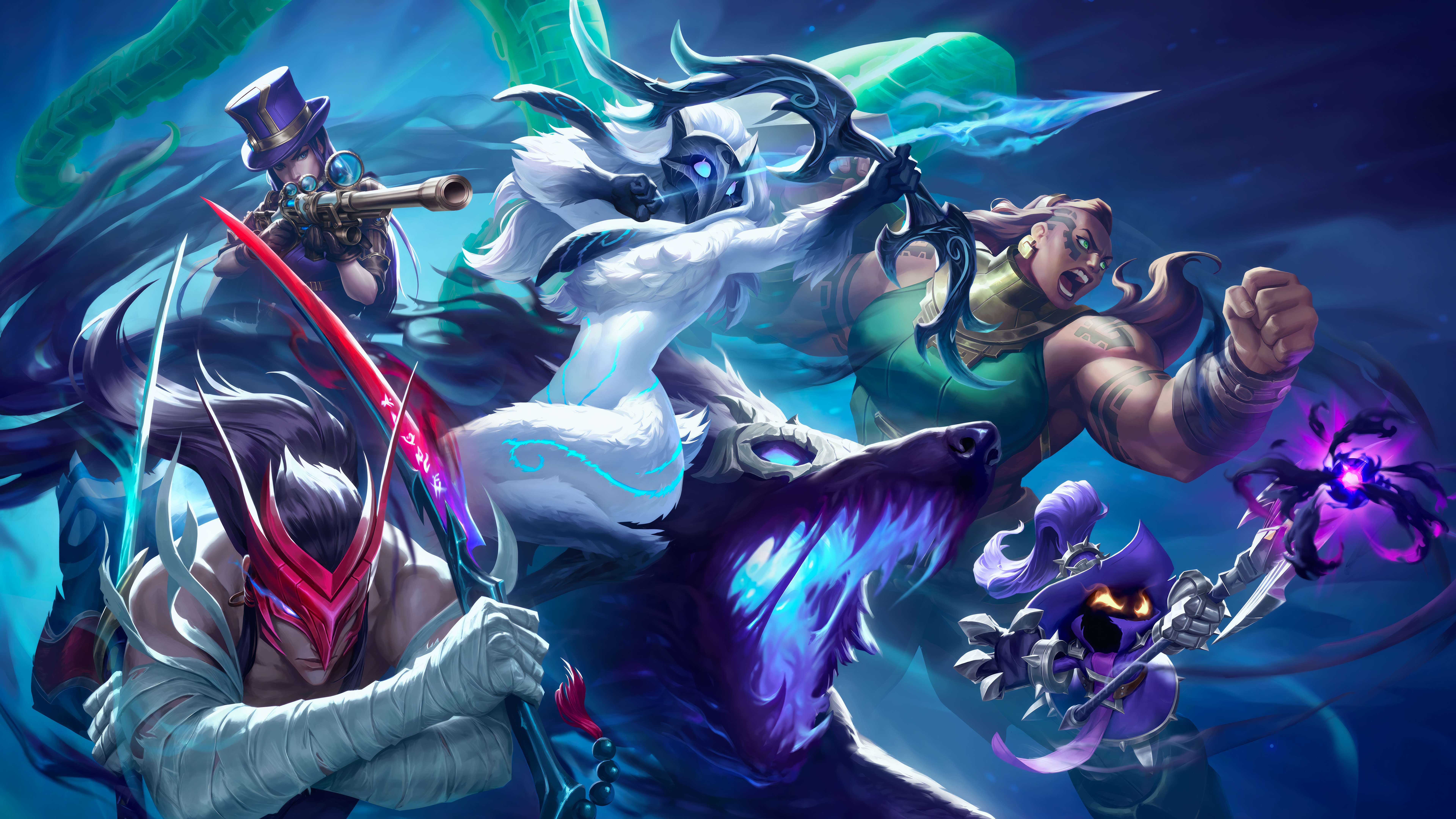 fond d'écran League of Legends 1920x1080 4k téléchargement gratuit