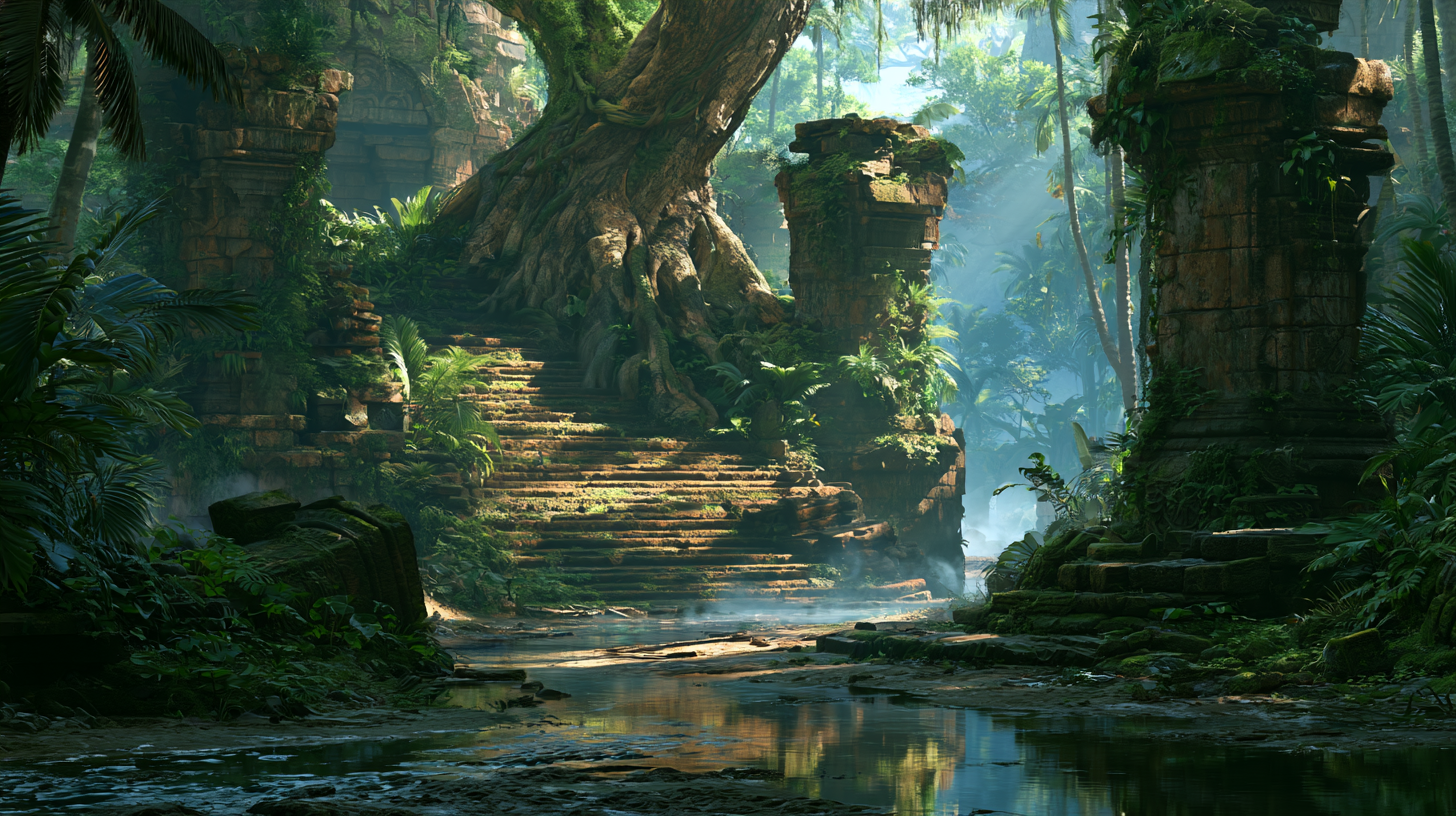fond d'écran Paysage fantastique full hd 1920x1080 téléchargement gratuit