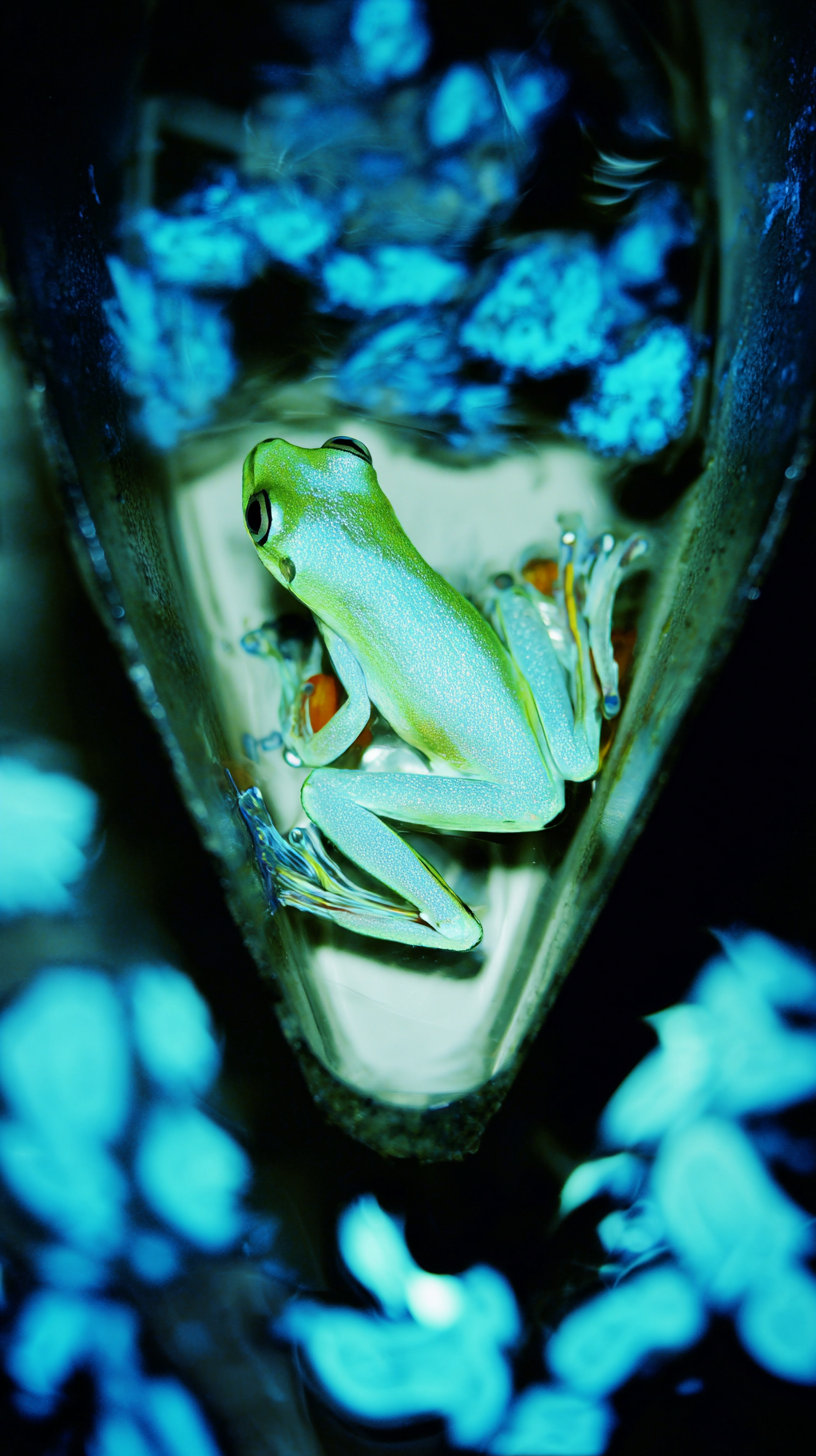 fond d'écran Bioluminescence téléphone Huawei gratuit
