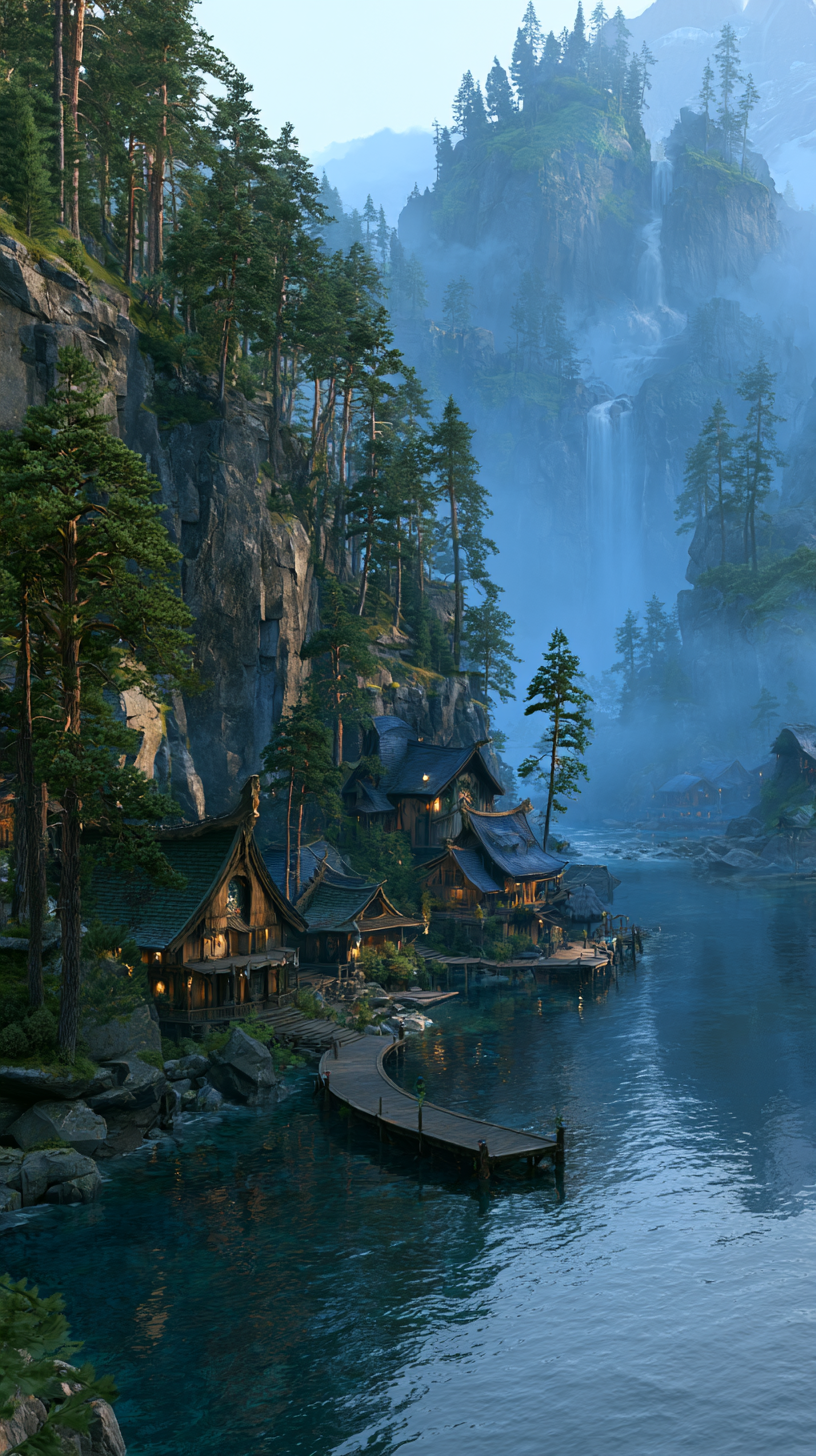 fond d'écran Paysage fantastique téléphone télécharger gratuit